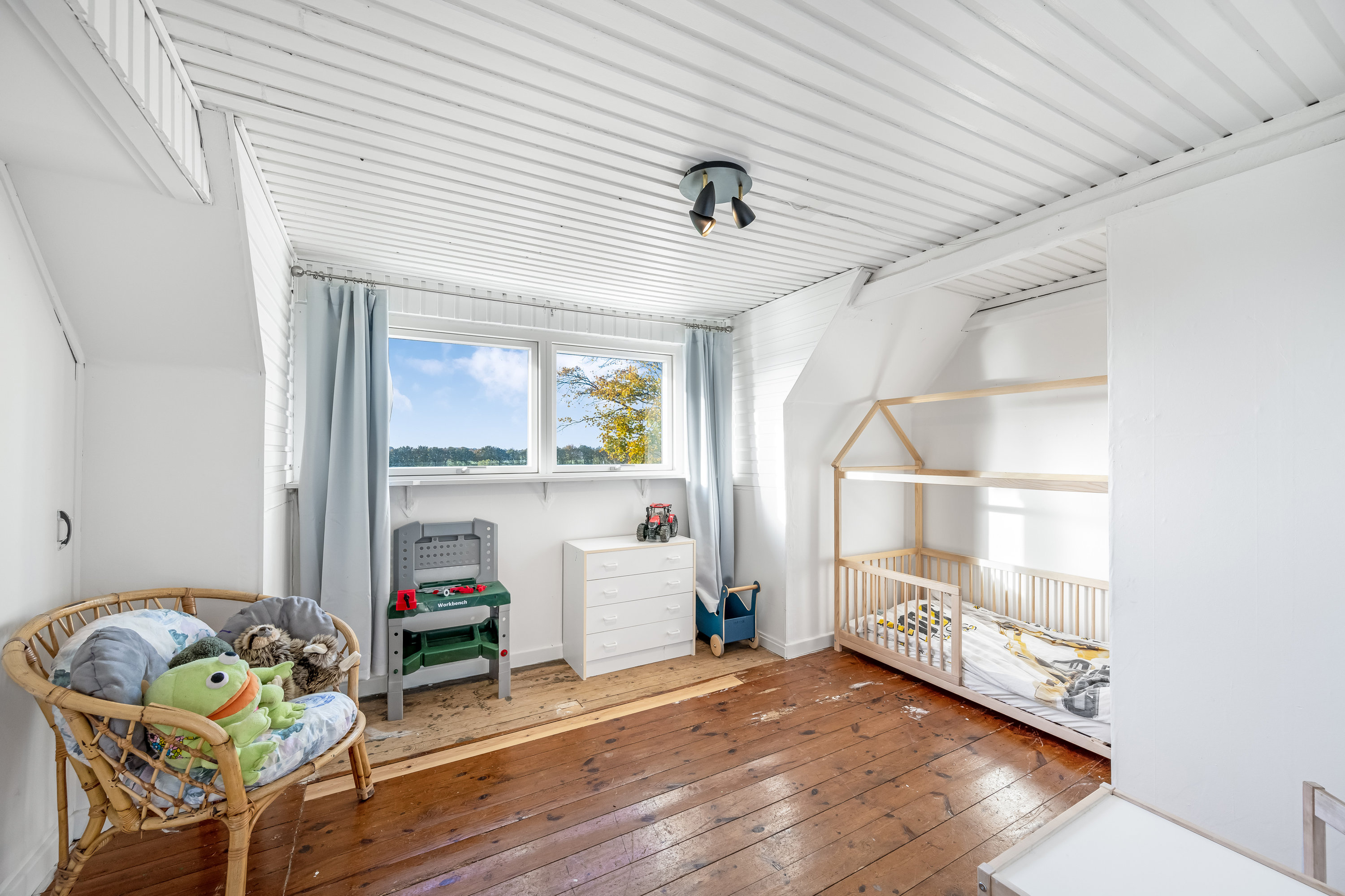 Fremhævet værelse billede i fuldskærmstilstand. Billede af Længstedal 10, Borris, 6900 Skjern