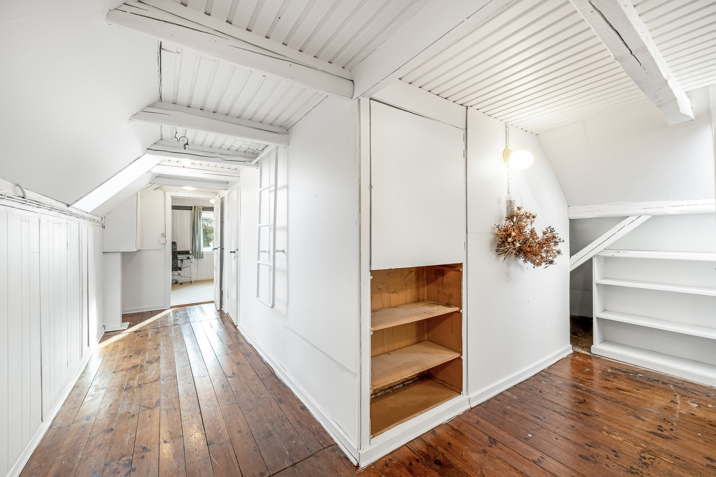 Fremhævet gang billede i fuldskærmstilstand. Billede af Længstedal 10, Borris, 6900 Skjern