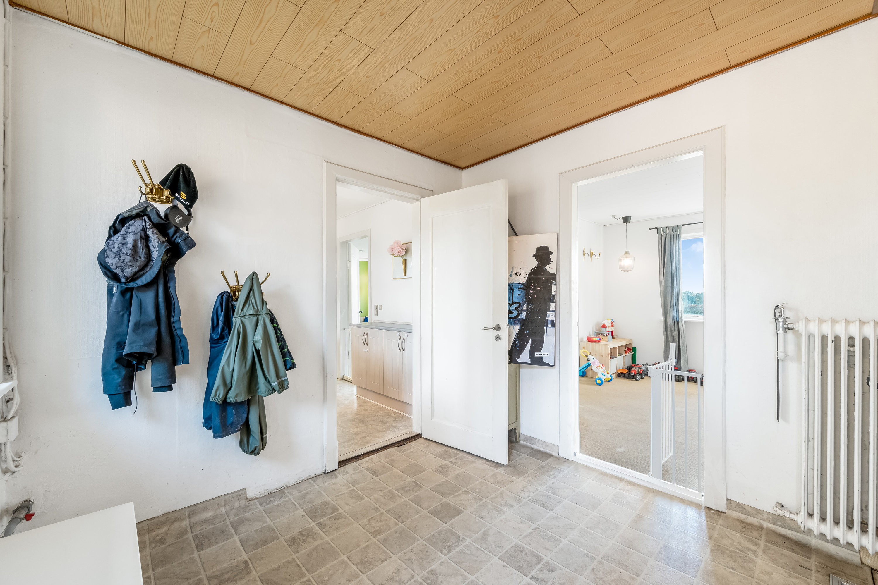 Fremhævet gang billede i fuldskærmstilstand. Billede af Længstedal 10, Borris, 6900 Skjern