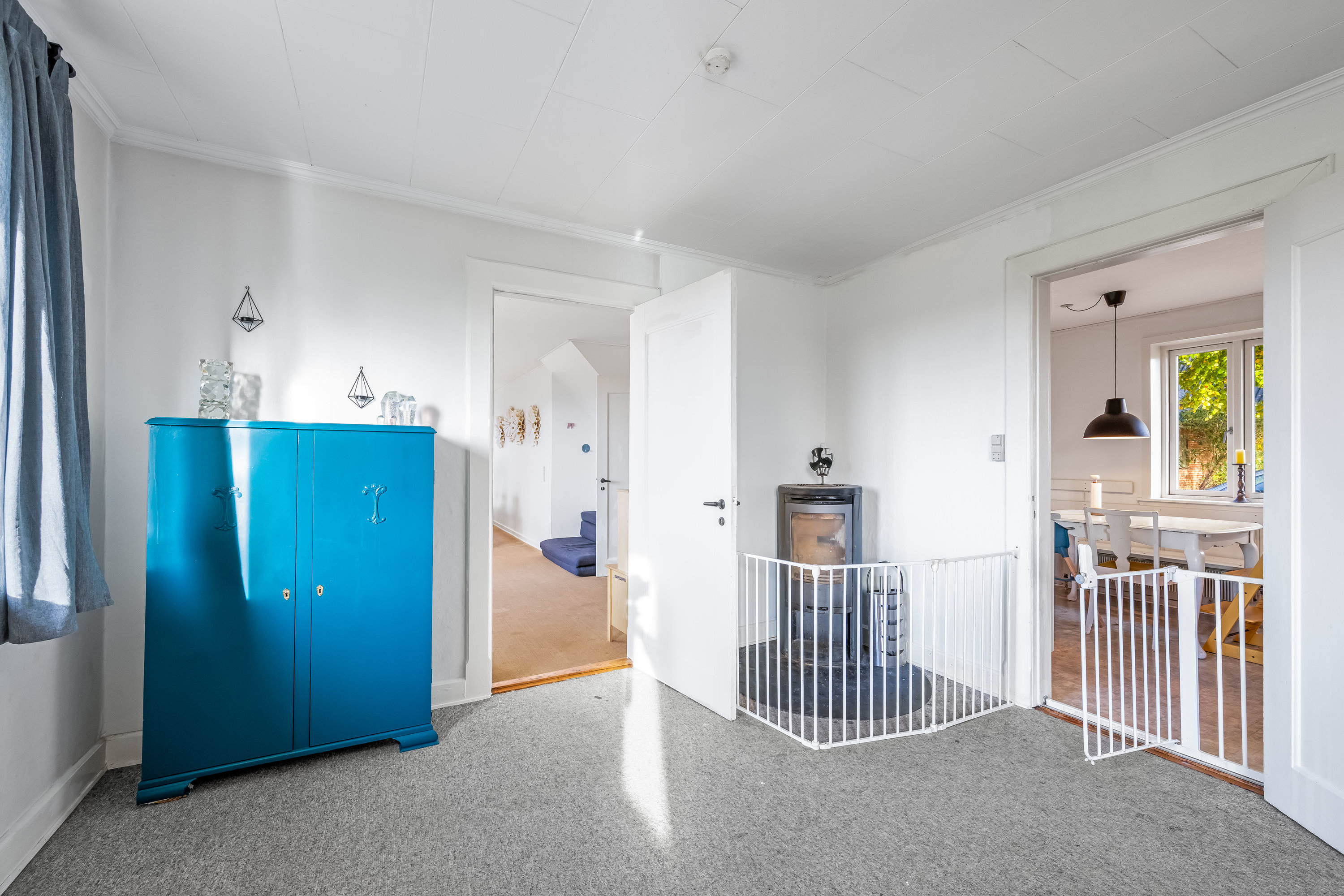 Fremhævet stue billede i fuldskærmstilstand. Billede af Længstedal 10, Borris, 6900 Skjern