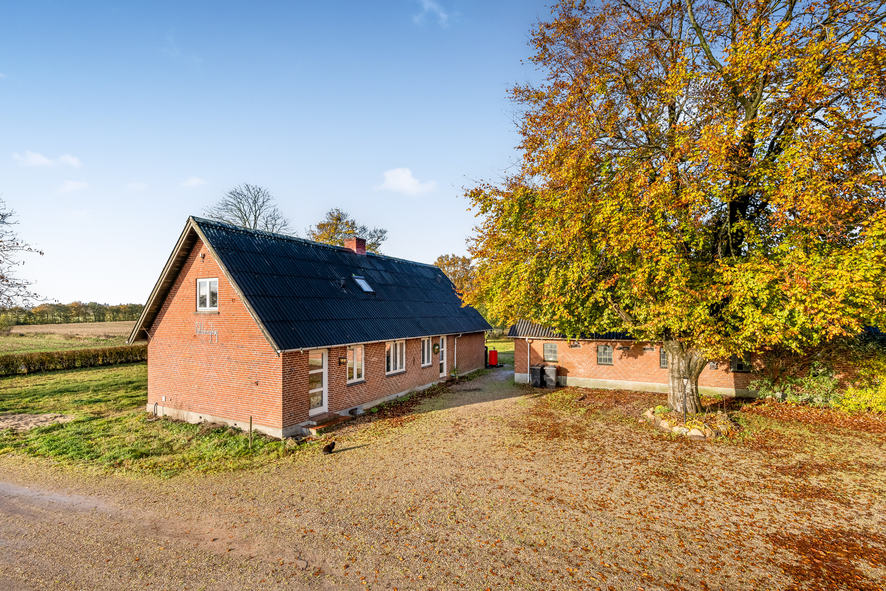 Miniaturebillede 1: facade. Billede af Længstedal 10, Borris, 6900 Skjern