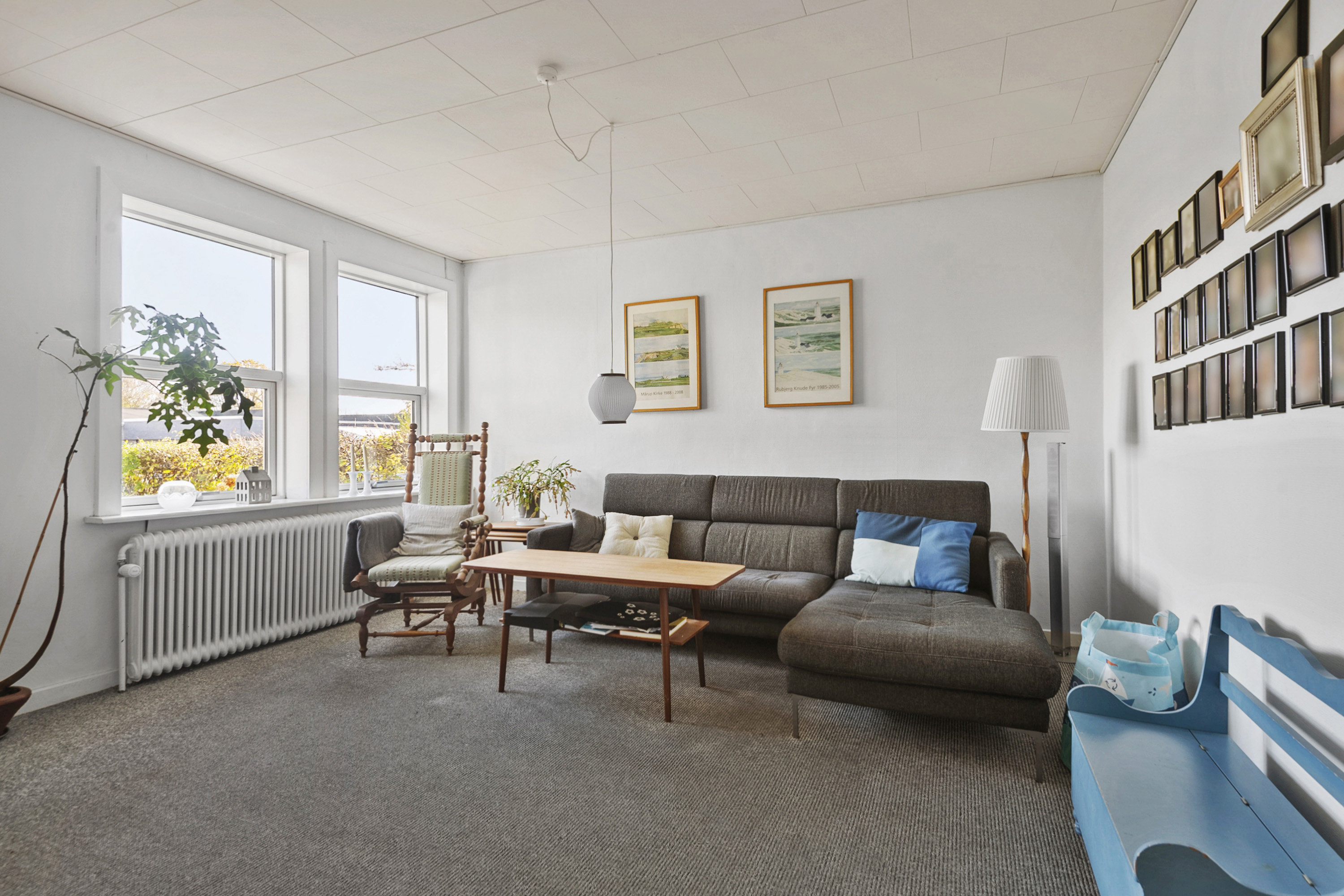 Fremhævet stue billede i fuldskærmstilstand. Billede af Ingemanns Alle 56, 6700 Esbjerg