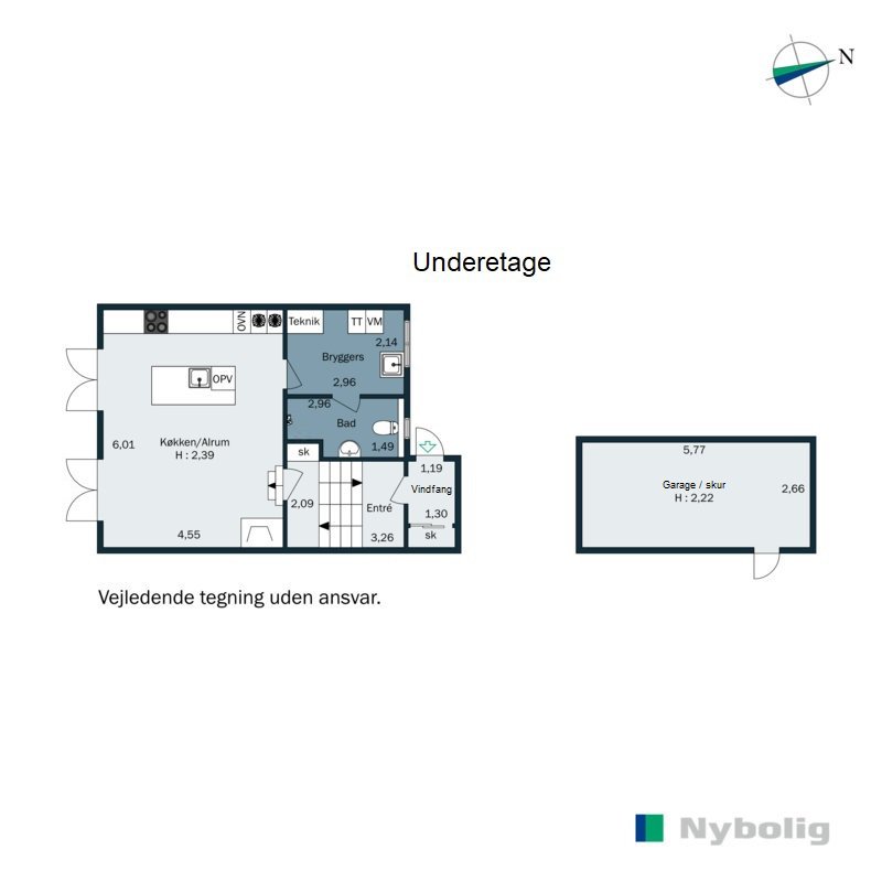 Plantegninger billede af Vingårds Alle 50, 2900 Hellerup