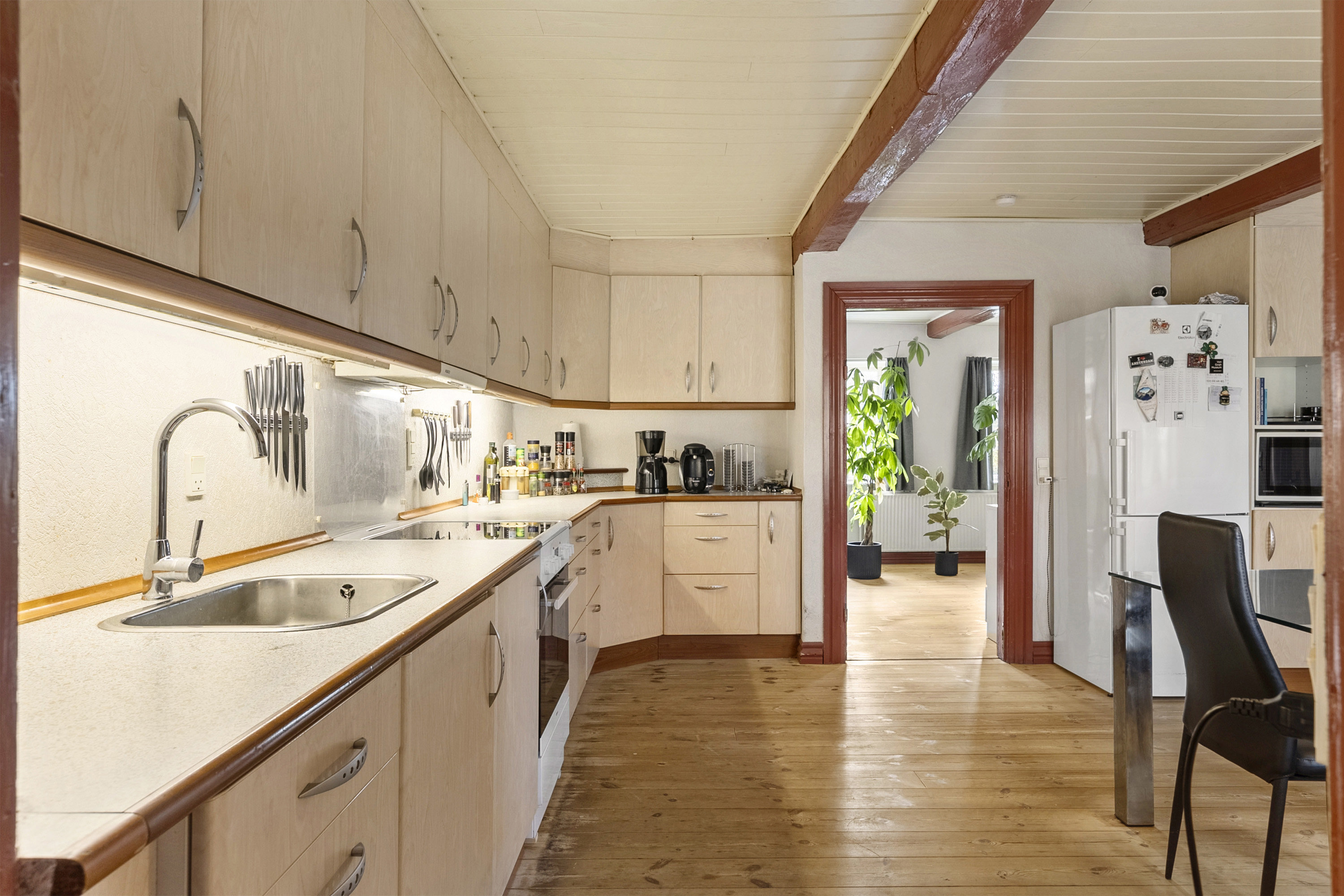 Fremhævet køkken billede i fuldskærmstilstand. Billede af Kirkevej 11A, Felsted, 6200 Aabenraa