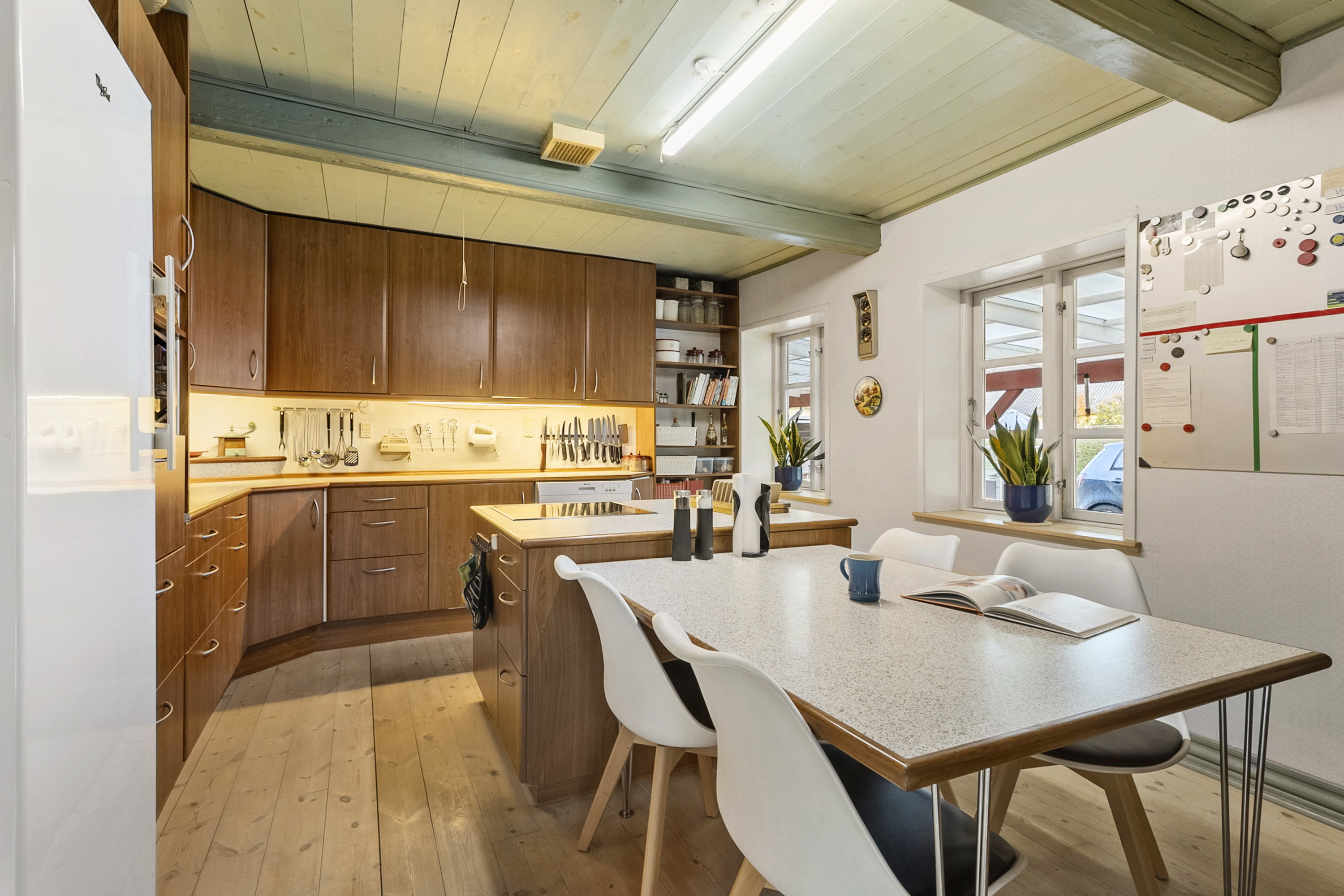 Fremhævet spisekøkken billede i fuldskærmstilstand. Billede af Kirkevej 11A, Felsted, 6200 Aabenraa