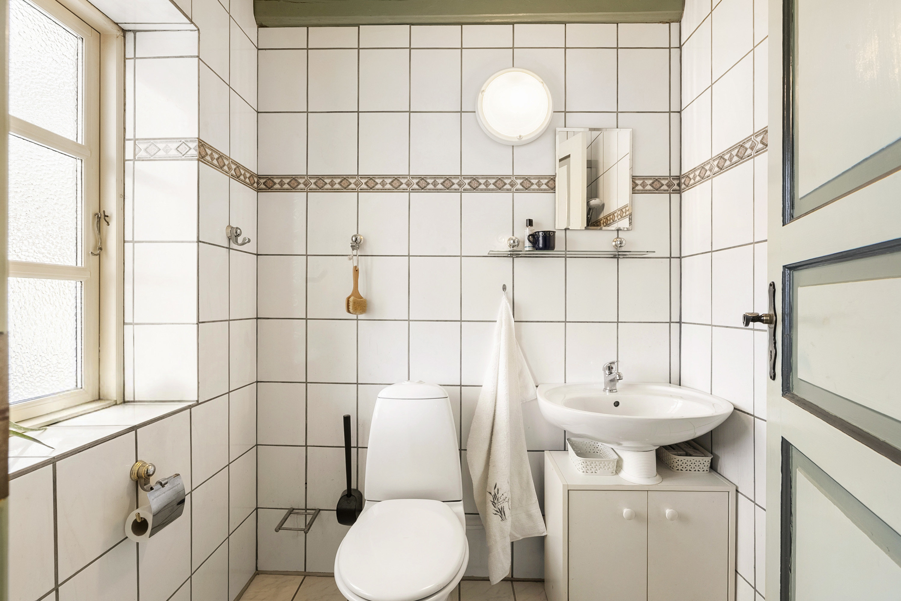 Fremhævet badeværelse billede i fuldskærmstilstand. Billede af Kirkevej 11A, Felsted, 6200 Aabenraa