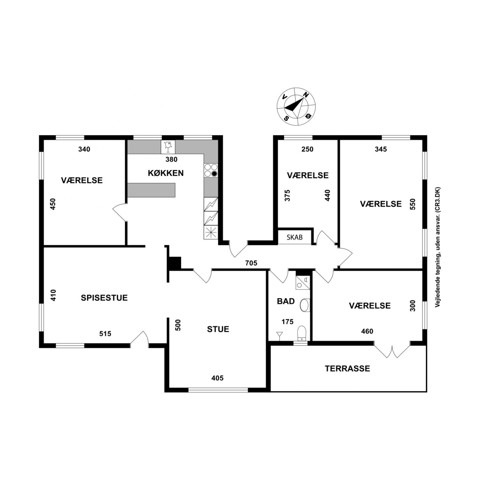 Plantegninger billede af Dyssegårdsvej 123, 1., 2870 Dyssegård
