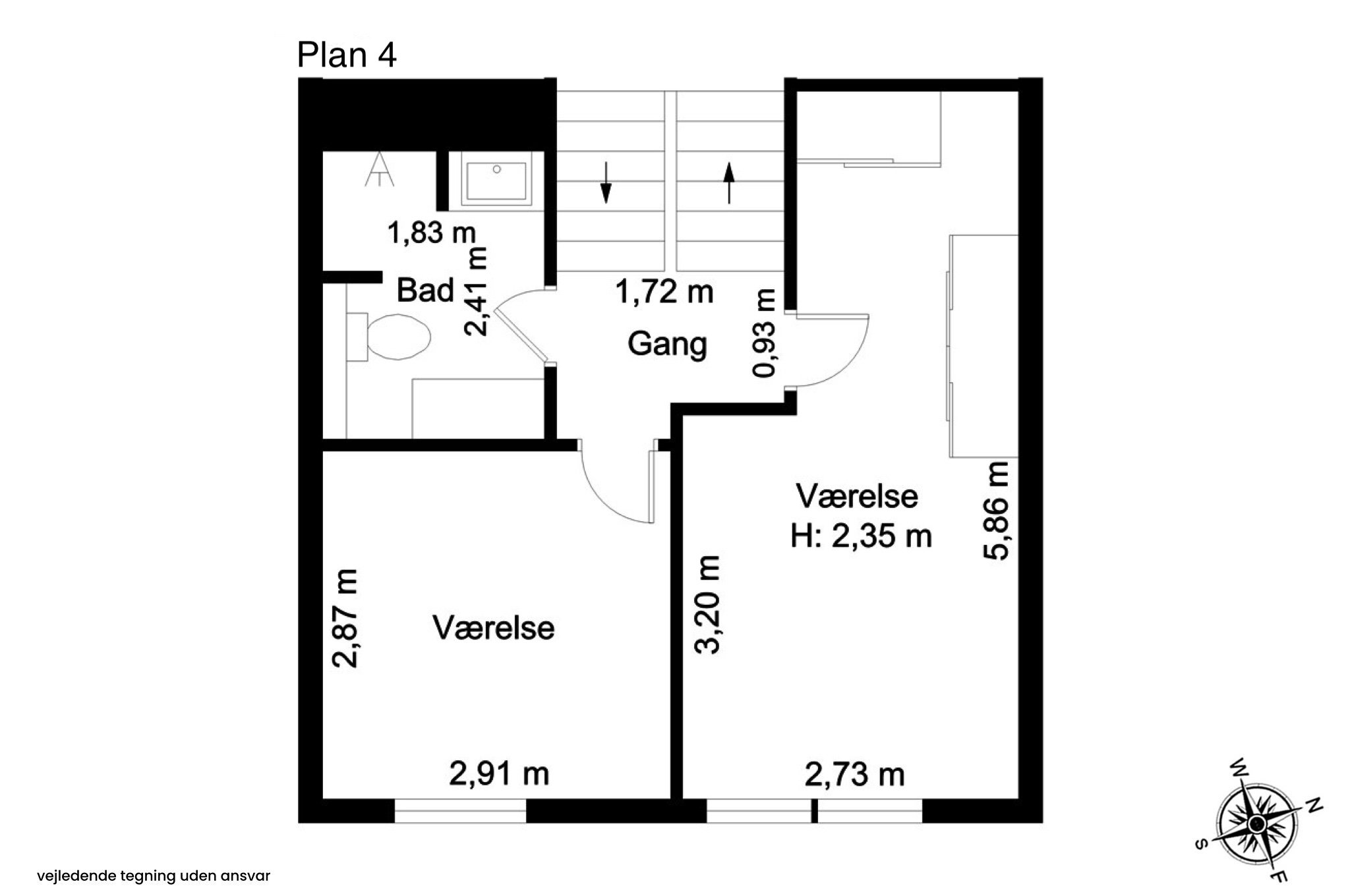 Plantegninger billede af Amorbuen 31, 3400 Hillerød