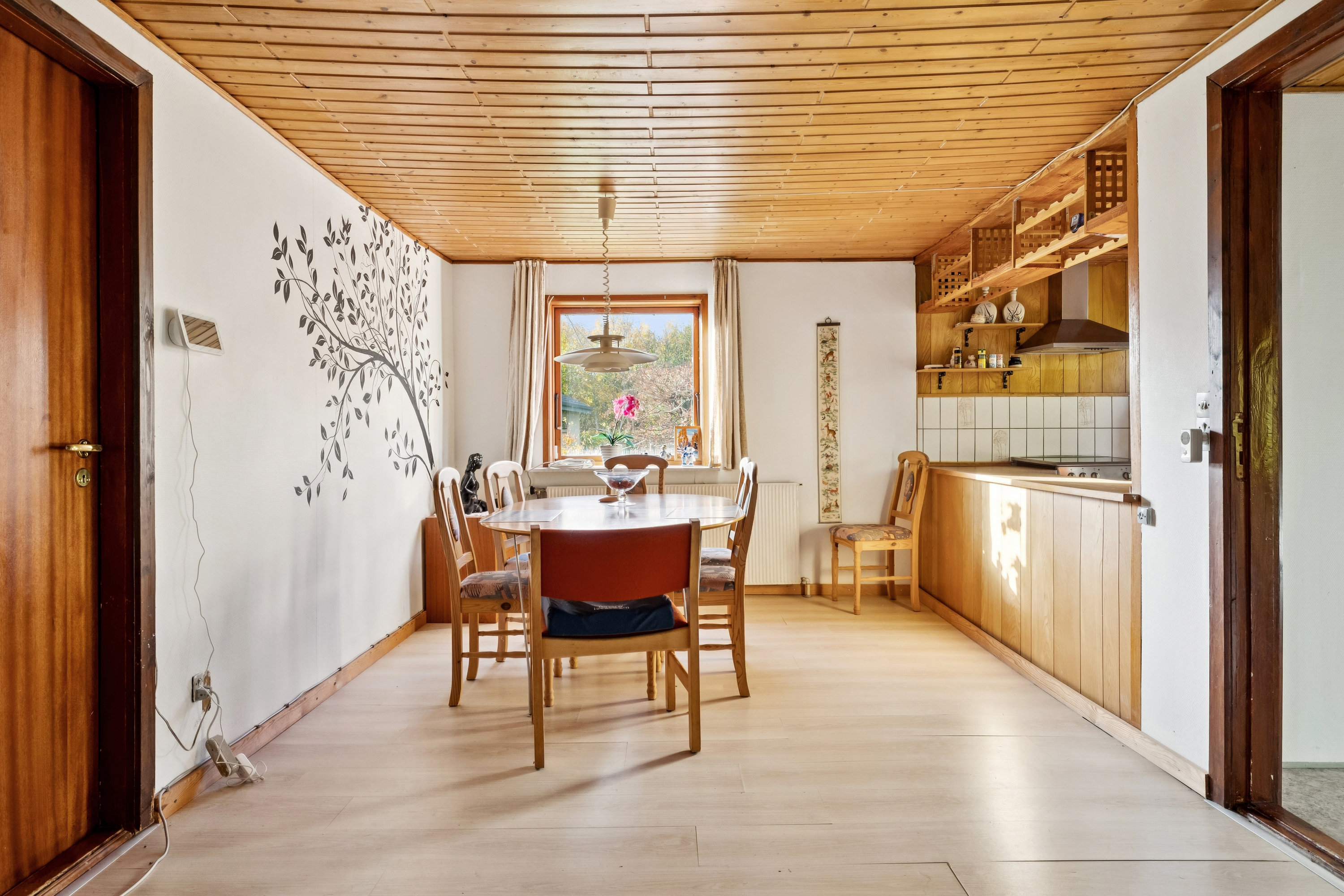 Fremhævet spisestue billede i fuldskærmstilstand. Billede af Fasanvej 12, Assens, 9550 Mariager