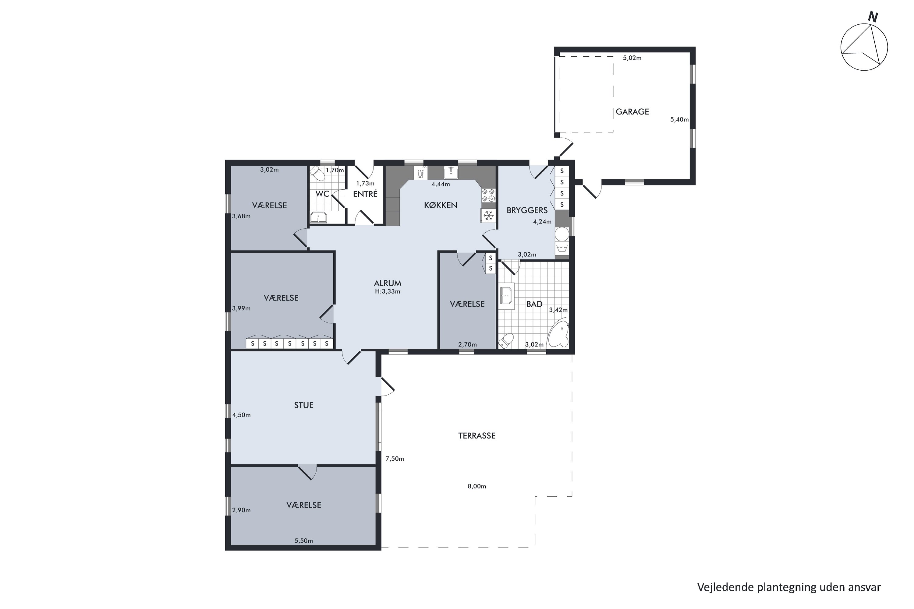 Plantegninger billede af Ole Langes Vej 32, 9460 Brovst