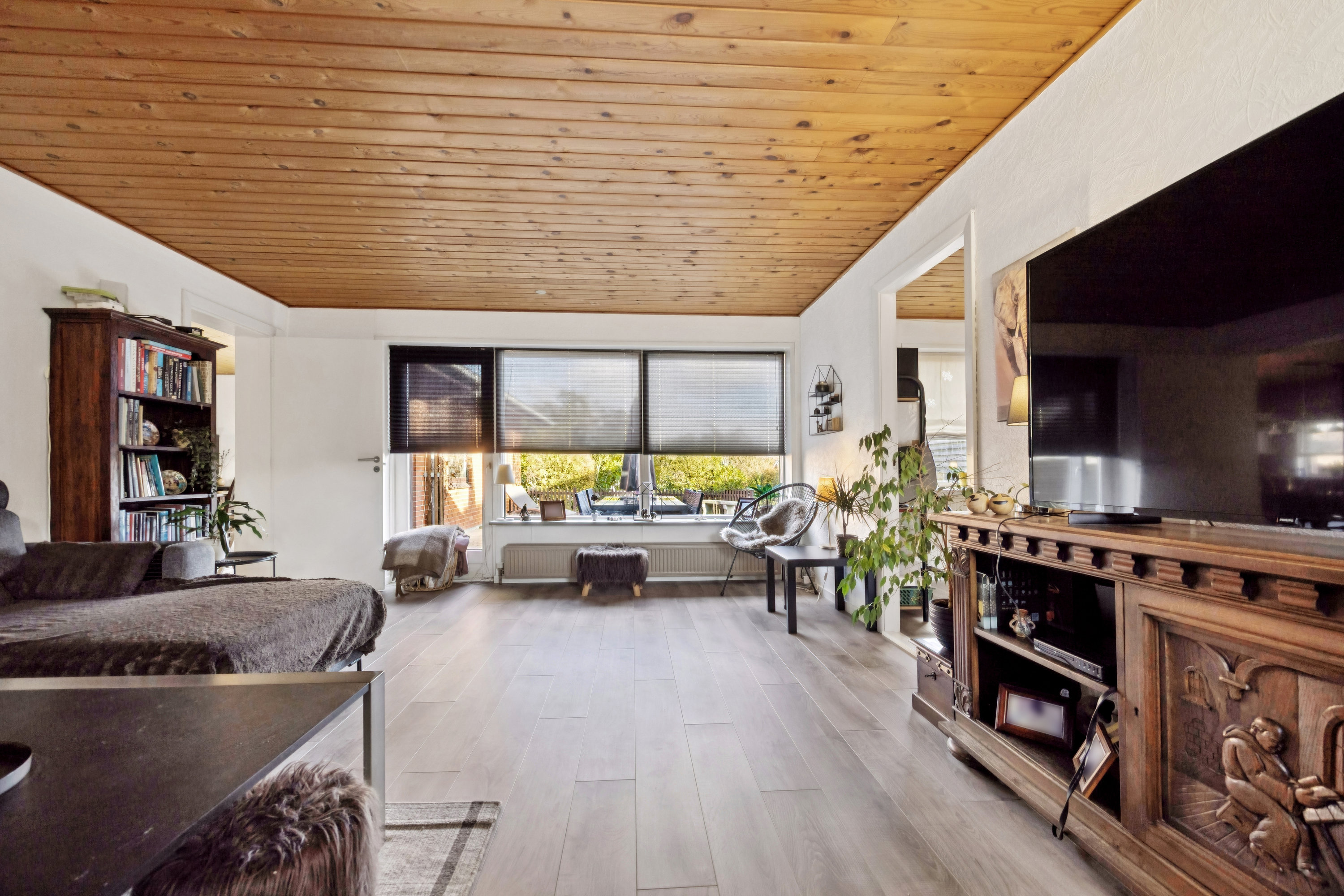 Fremhævet stue billede i fuldskærmstilstand. Billede af Ole Langes Vej 32, 9460 Brovst