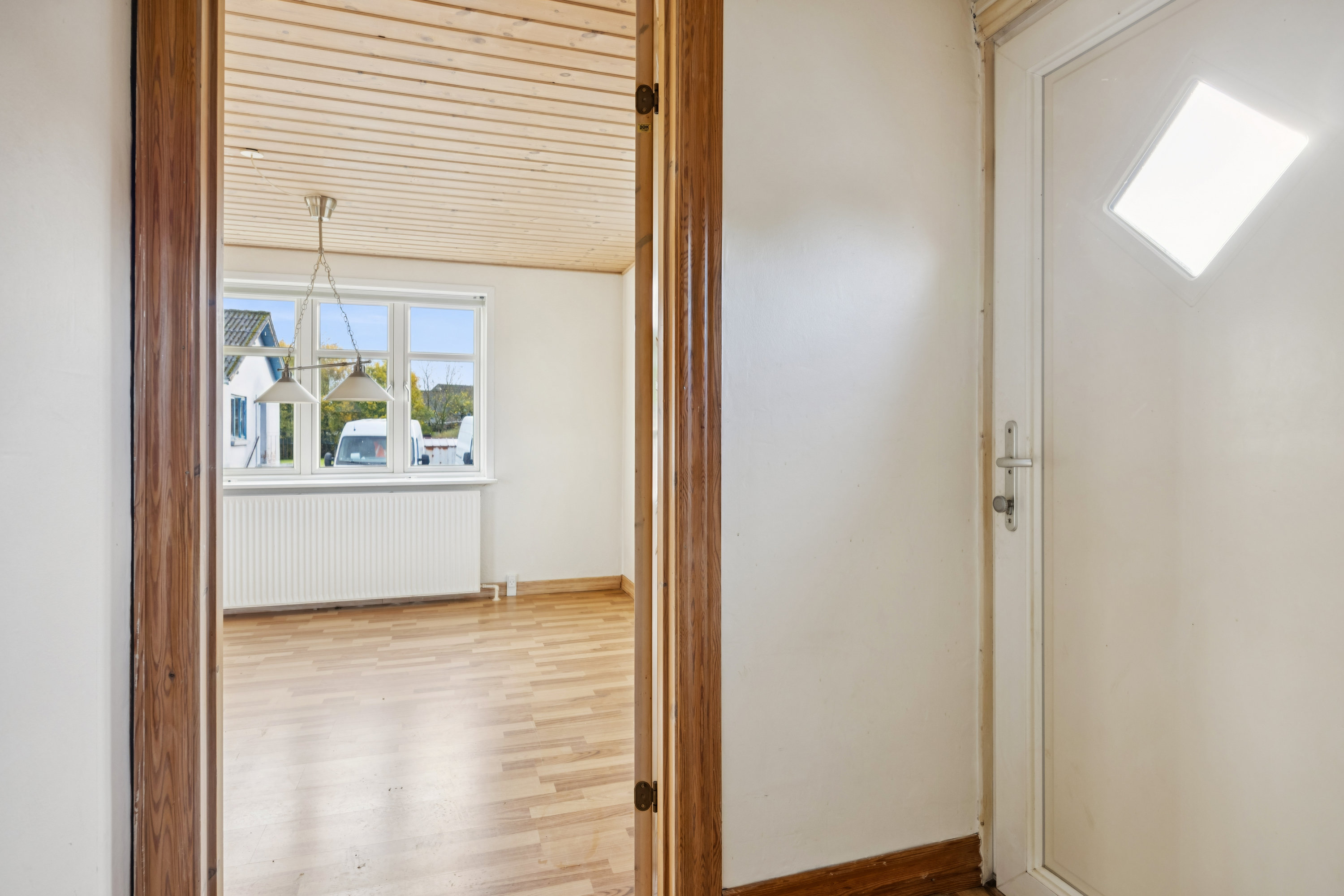 Fremhævet entré billede i fuldskærmstilstand. Billede af Vibevej 3, 9610 Nørager