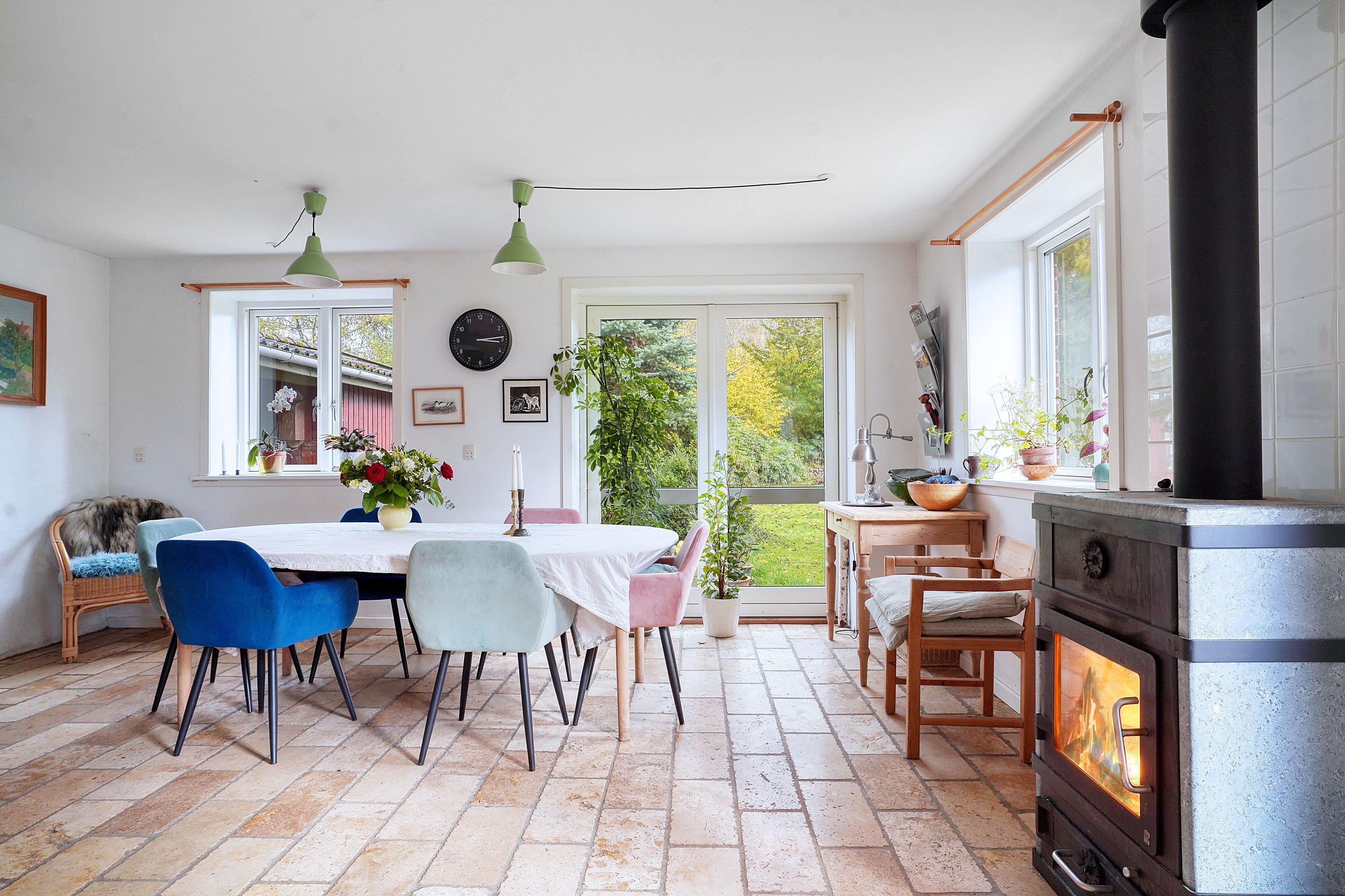 Fremhævet spisestue billede i fuldskærmstilstand. Billede af Langerødvej 27B, Danstrup, 3480 Fredensborg