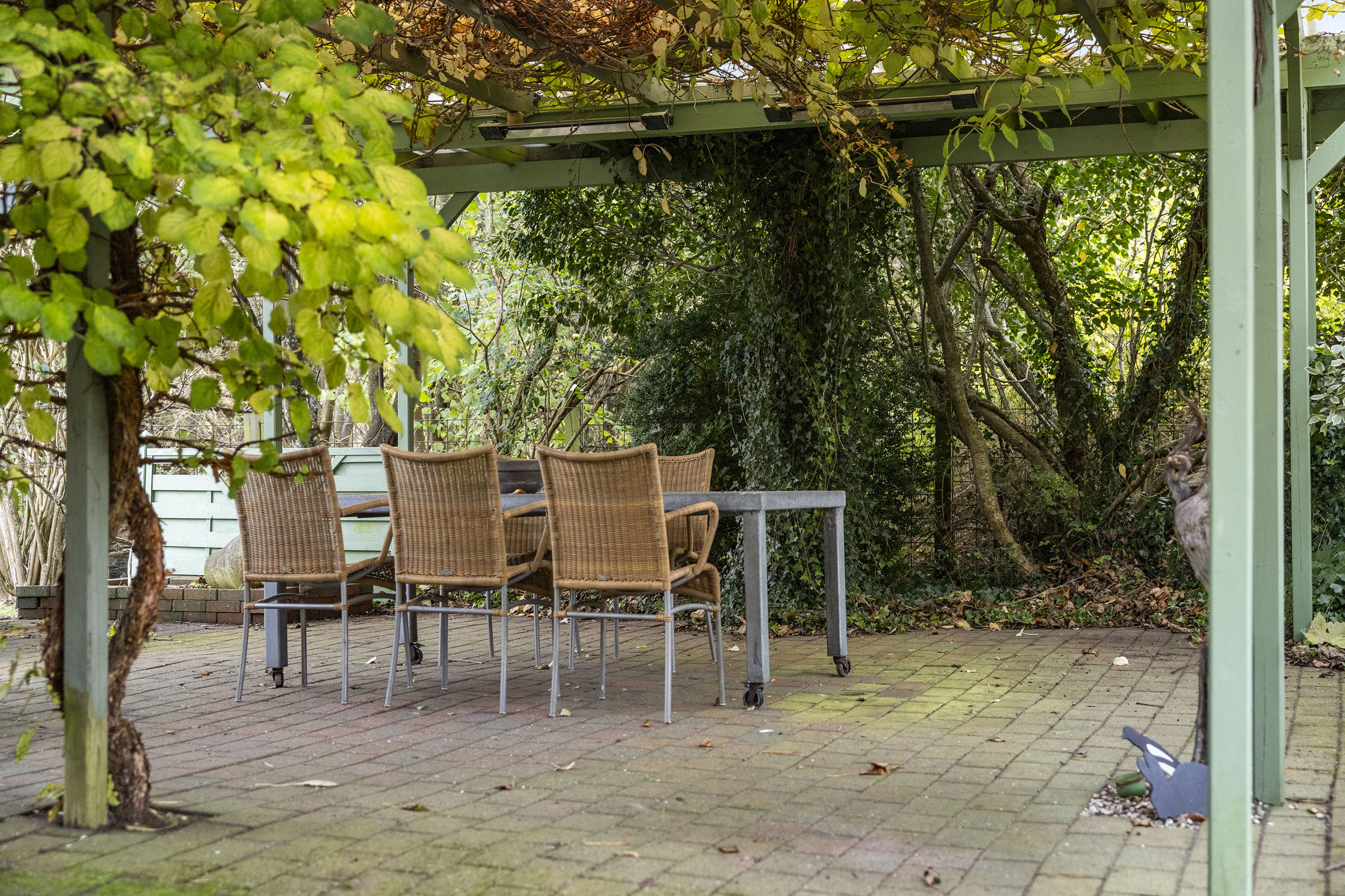 Fremhævet overdækket terrasse billede i fuldskærmstilstand. Billede af Skovbrynet 16, 9900 Frederikshavn