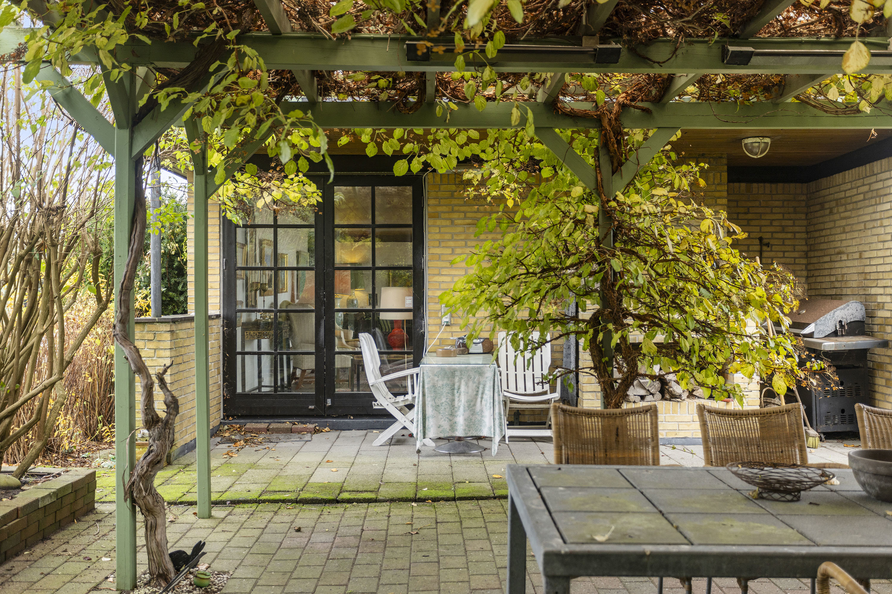 Fremhævet overdækket terrasse billede i fuldskærmstilstand. Billede af Skovbrynet 16, 9900 Frederikshavn