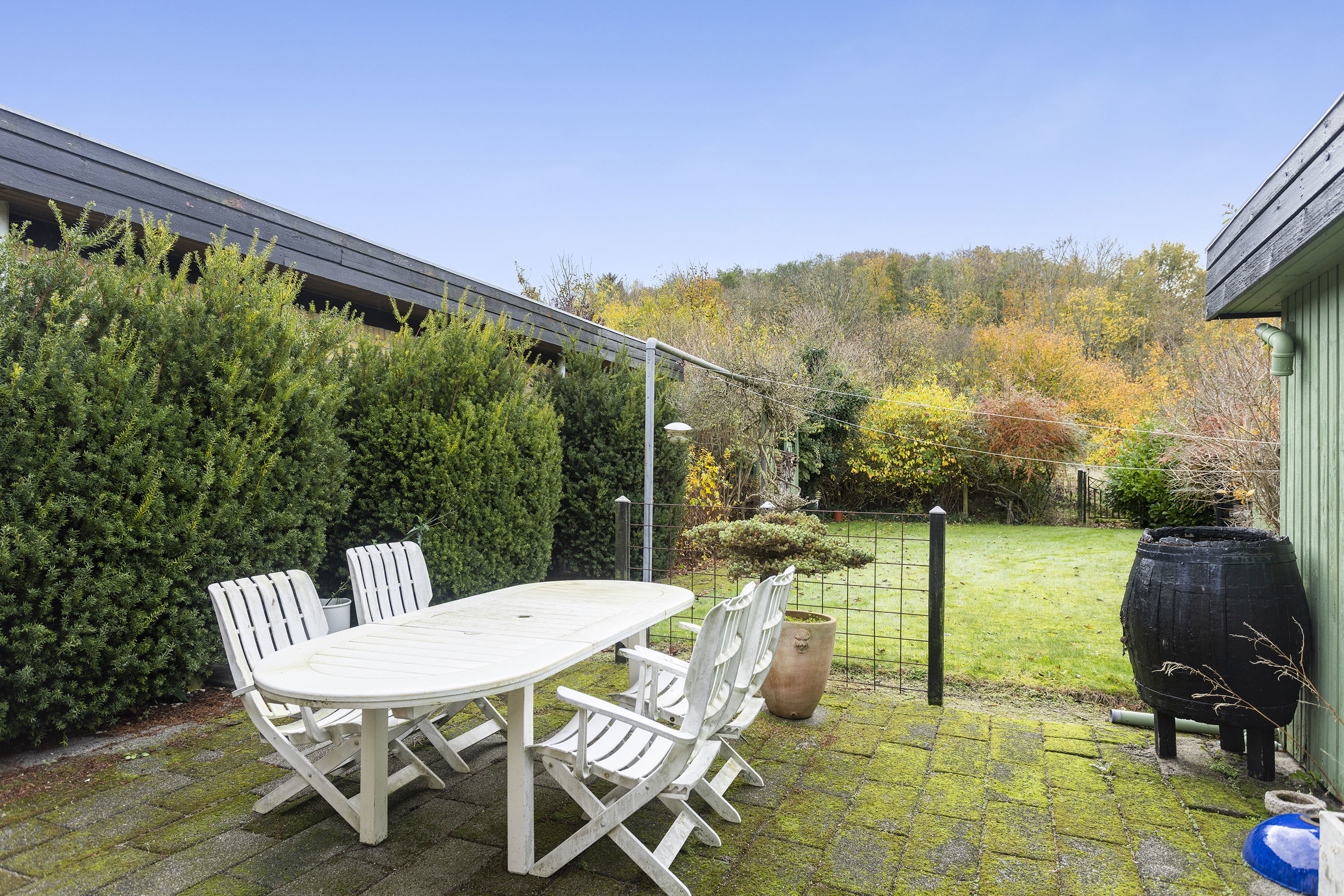 Fremhævet have billede i fuldskærmstilstand. Billede af Skovbrynet 16, 9900 Frederikshavn