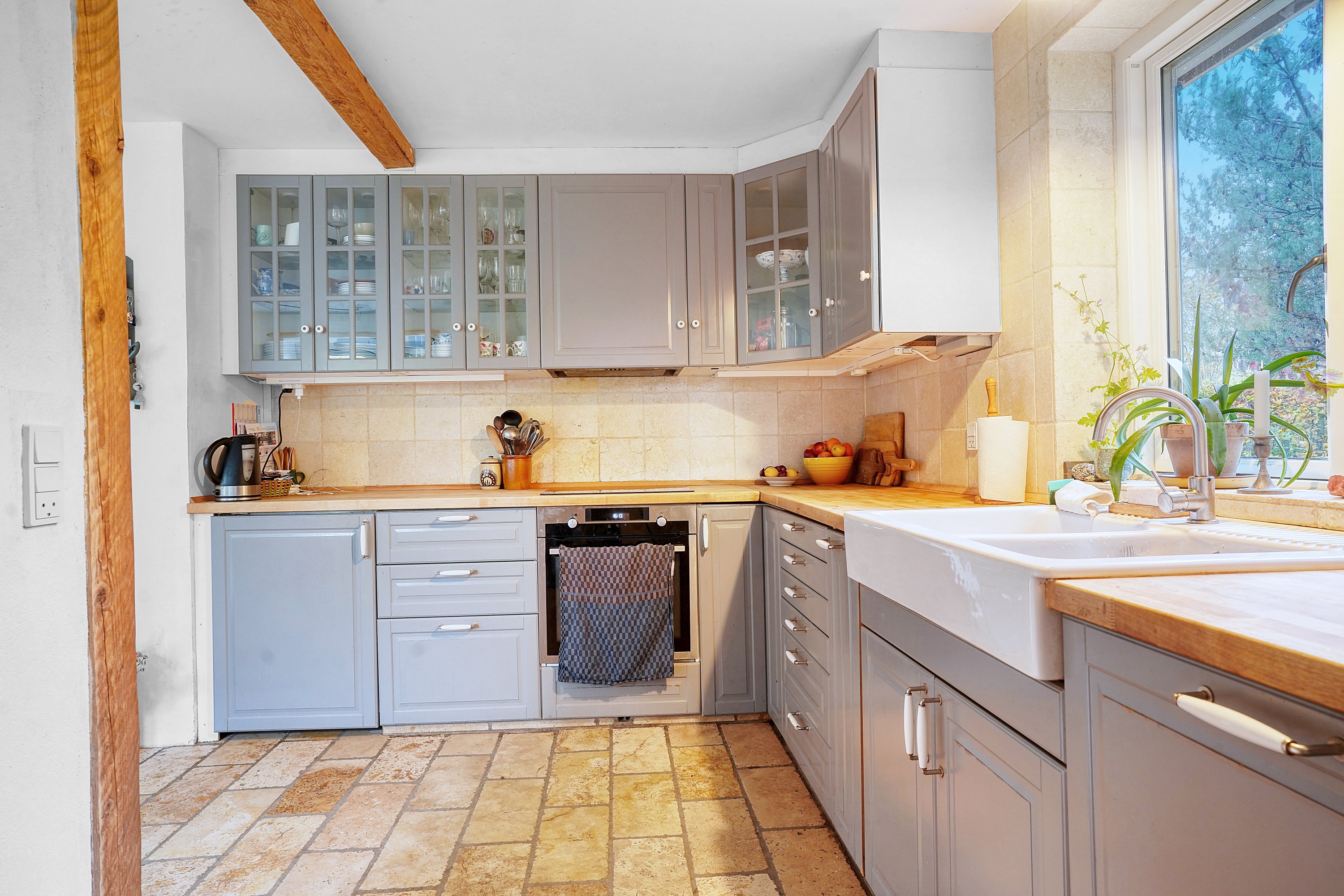 Fremhævet køkken billede i fuldskærmstilstand. Billede af Langerødvej 27B, Danstrup, 3480 Fredensborg