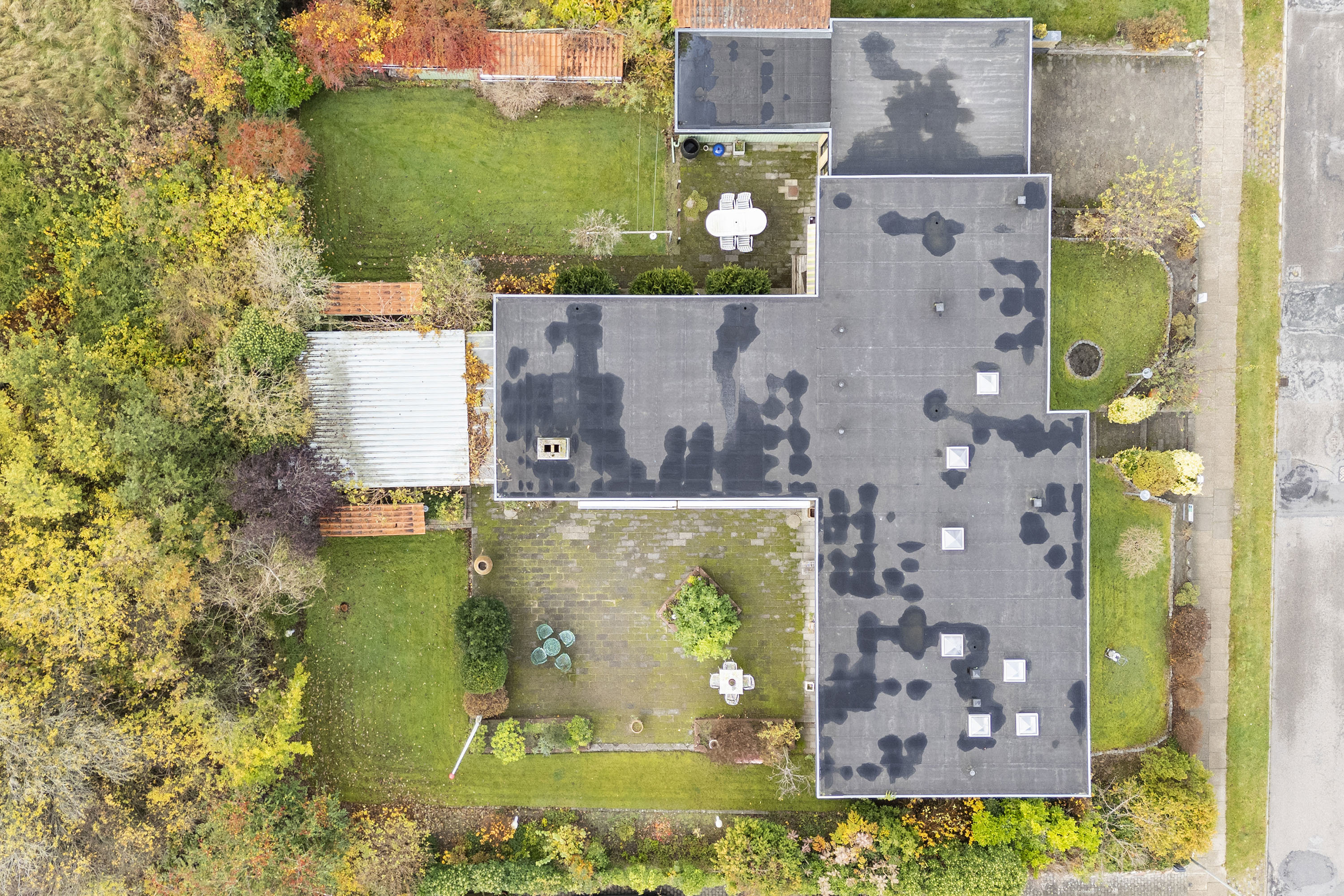 Fremhævet luftfoto billede i fuldskærmstilstand. Billede af Skovbrynet 16, 9900 Frederikshavn