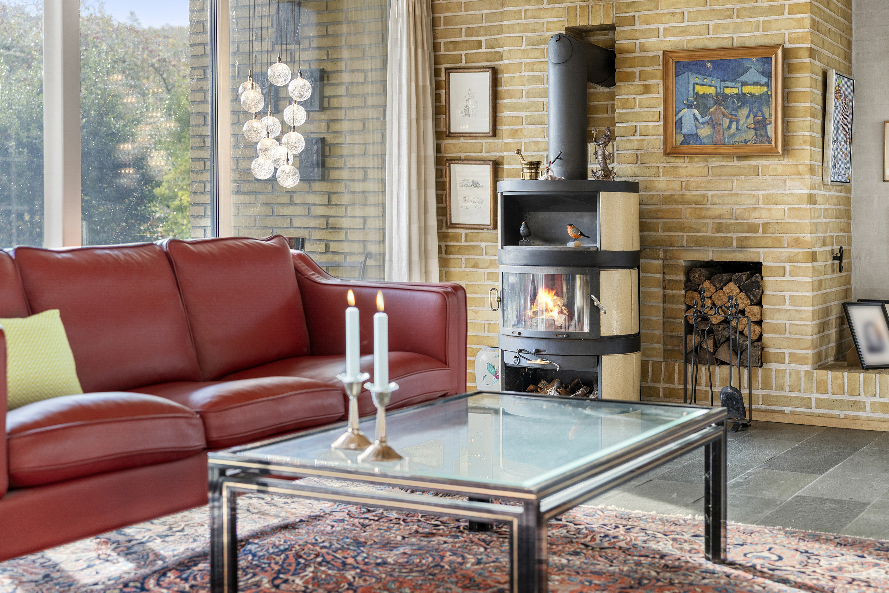 Fremhævet stue billede i fuldskærmstilstand. Billede af Skovbrynet 16, 9900 Frederikshavn