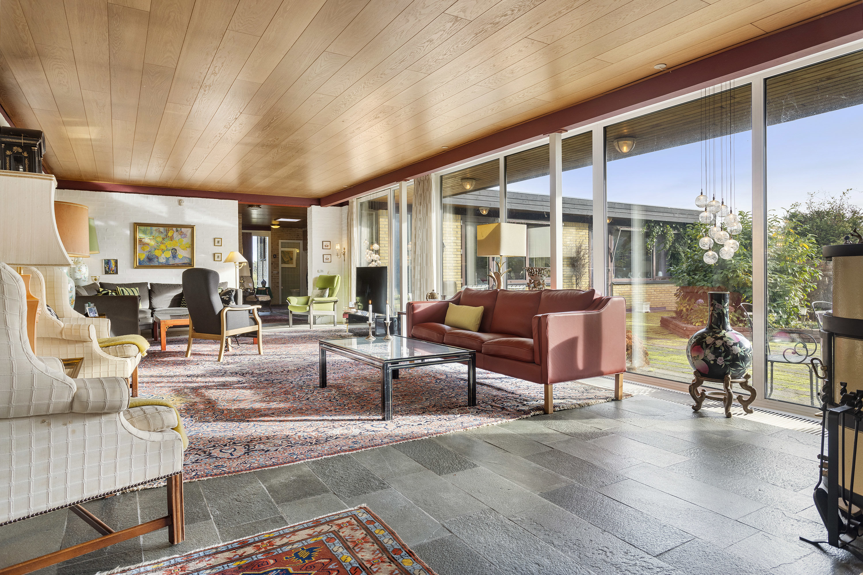 Fremhævet stue billede i fuldskærmstilstand. Billede af Skovbrynet 16, 9900 Frederikshavn