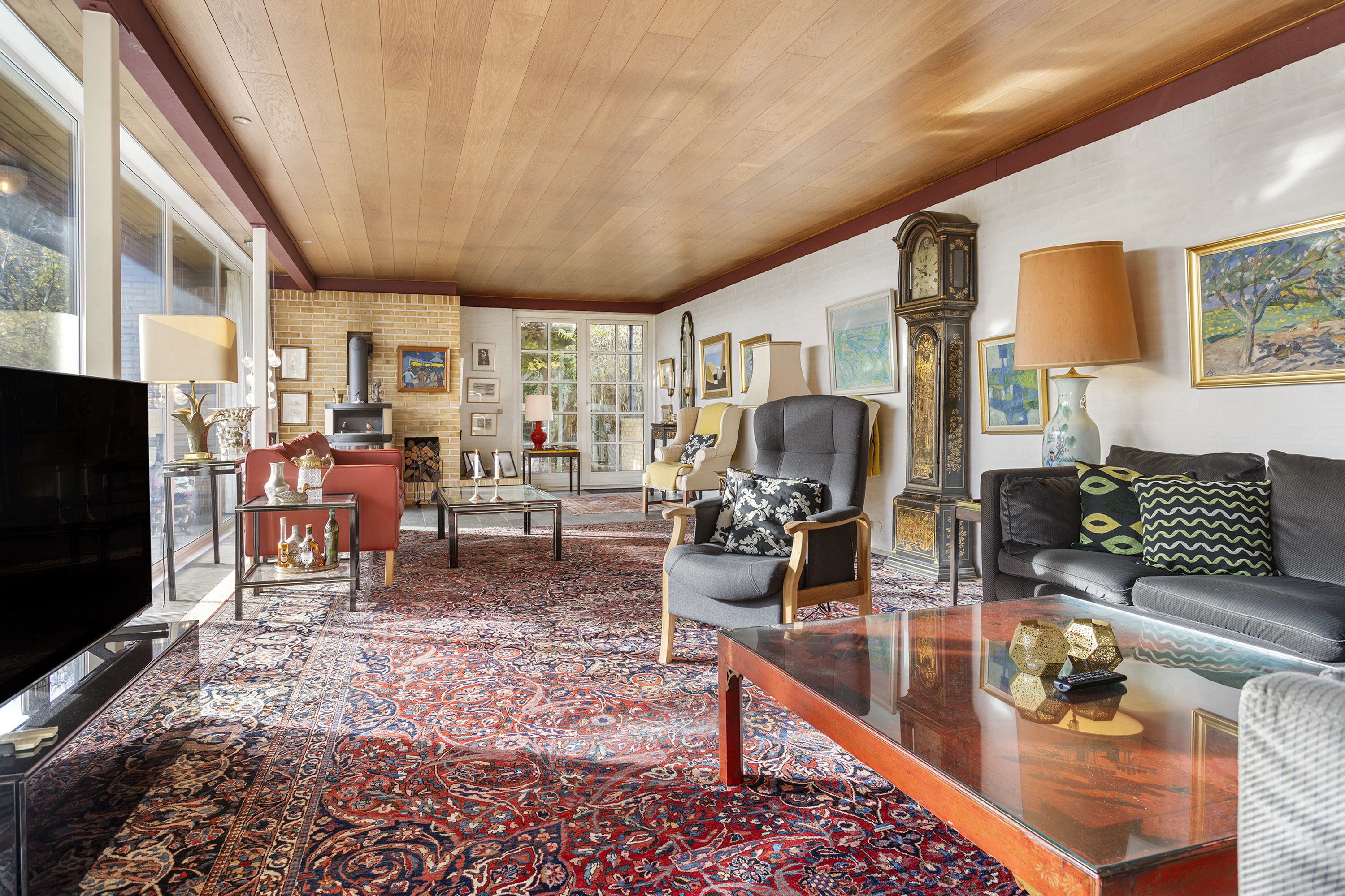 Fremhævet stue billede i fuldskærmstilstand. Billede af Skovbrynet 16, 9900 Frederikshavn