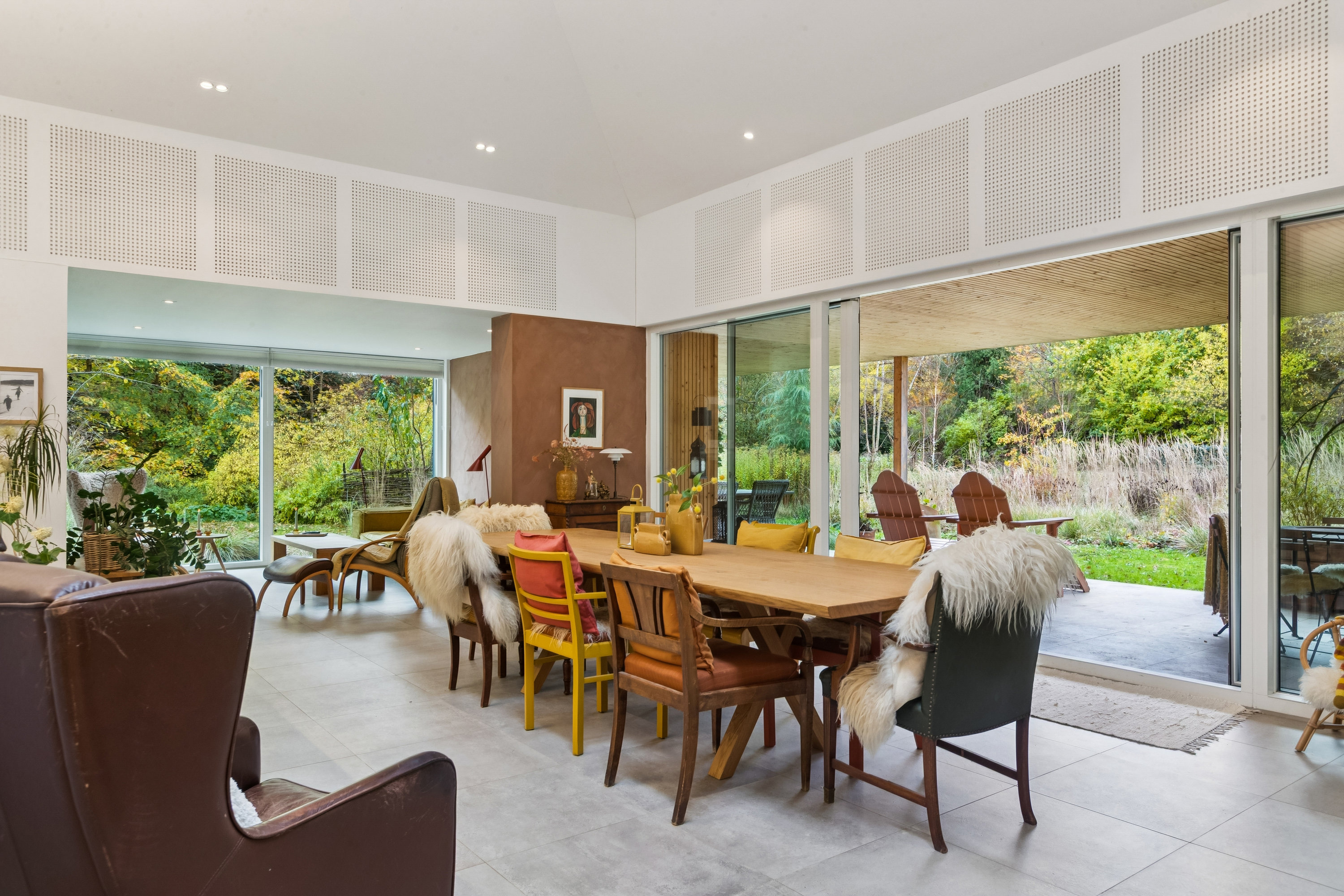 Fremhævet stue billede i fuldskærmstilstand. Billede af Kvædevej 1A, Langesø, 3080 Tikøb