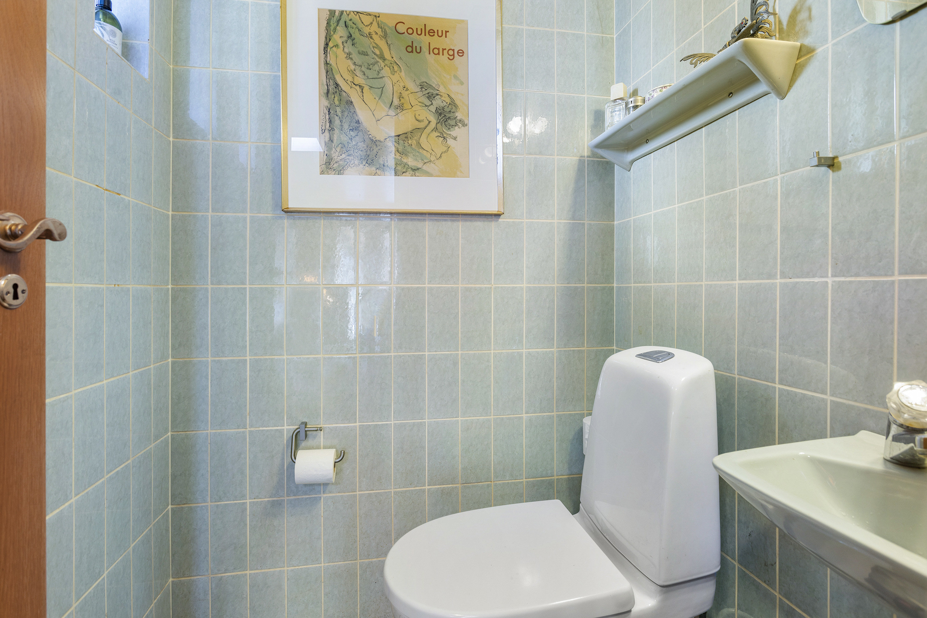 Fremhævet toilet billede i fuldskærmstilstand. Billede af Skovbrynet 16, 9900 Frederikshavn