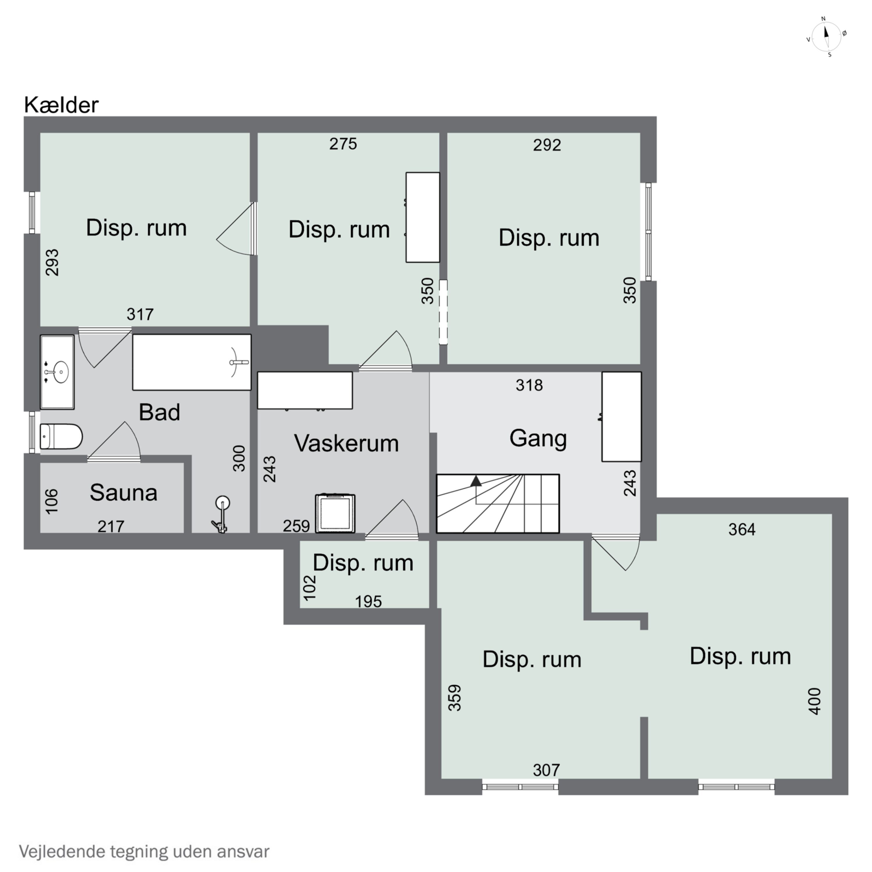 Plantegninger billede af Bødkergårdsvej 19, 3300 Frederiksværk