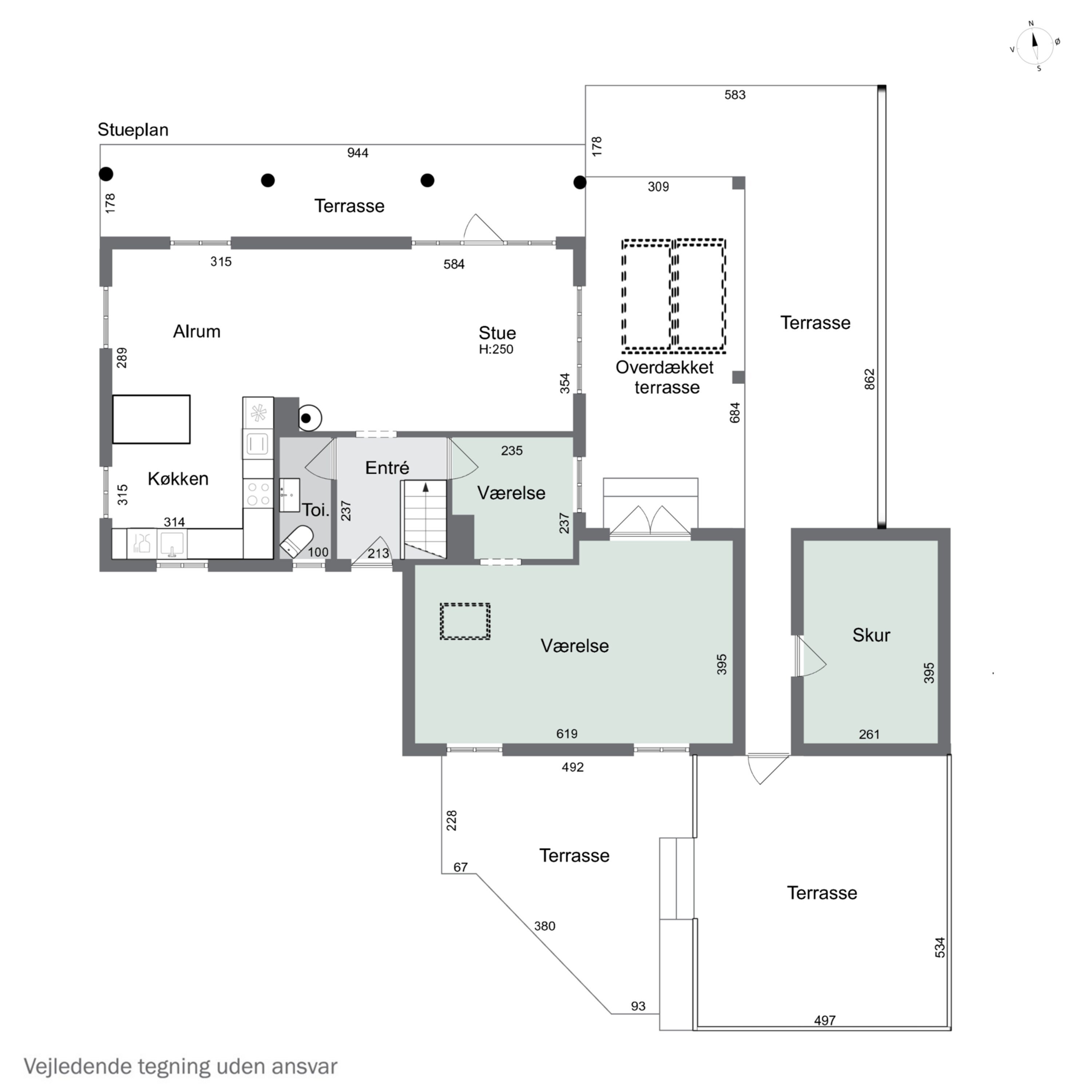 Plantegninger billede af Bødkergårdsvej 19, 3300 Frederiksværk