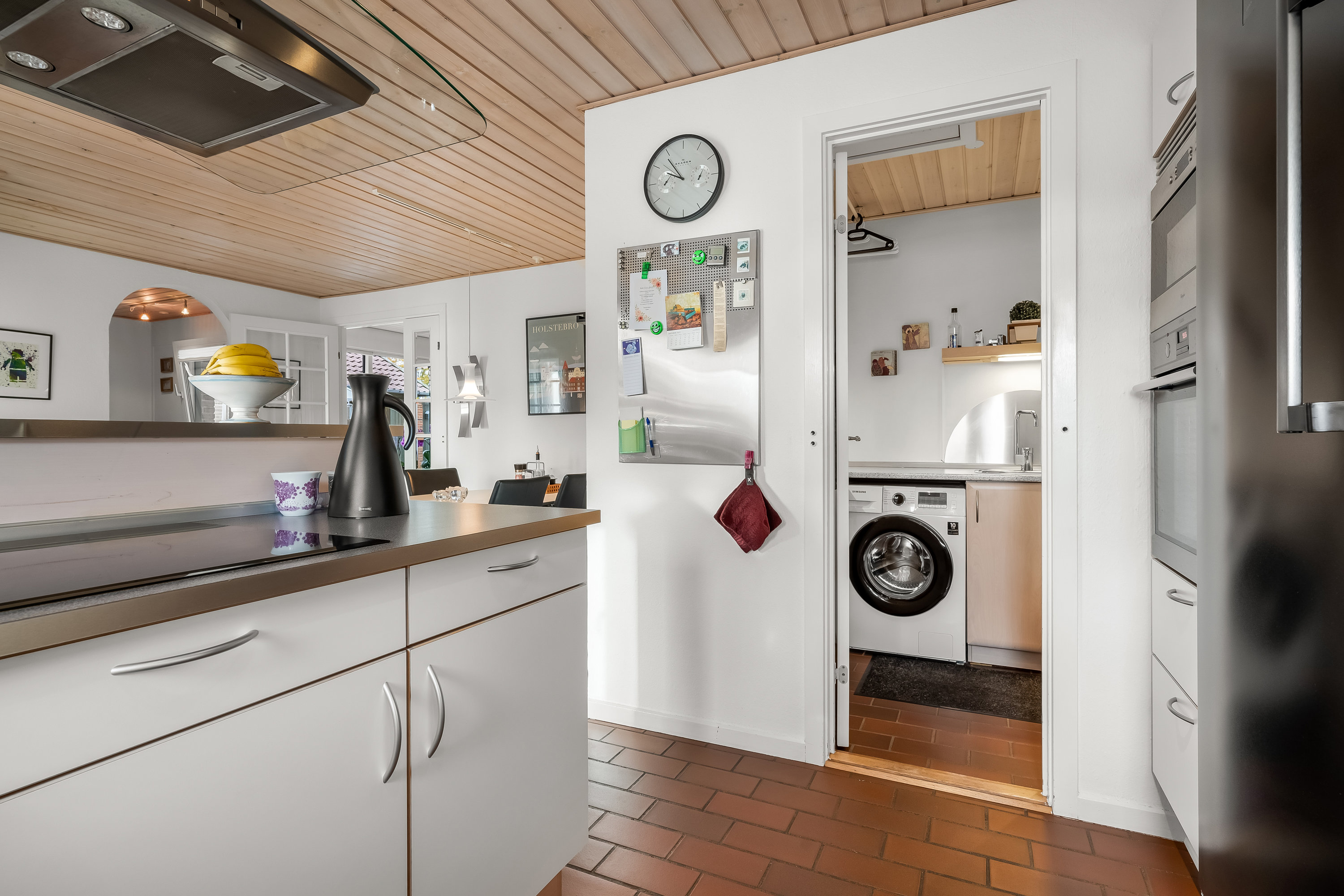 Fremhævet køkken alrum billede i fuldskærmstilstand. Billede af Hartmannsvej 47, 7500 Holstebro