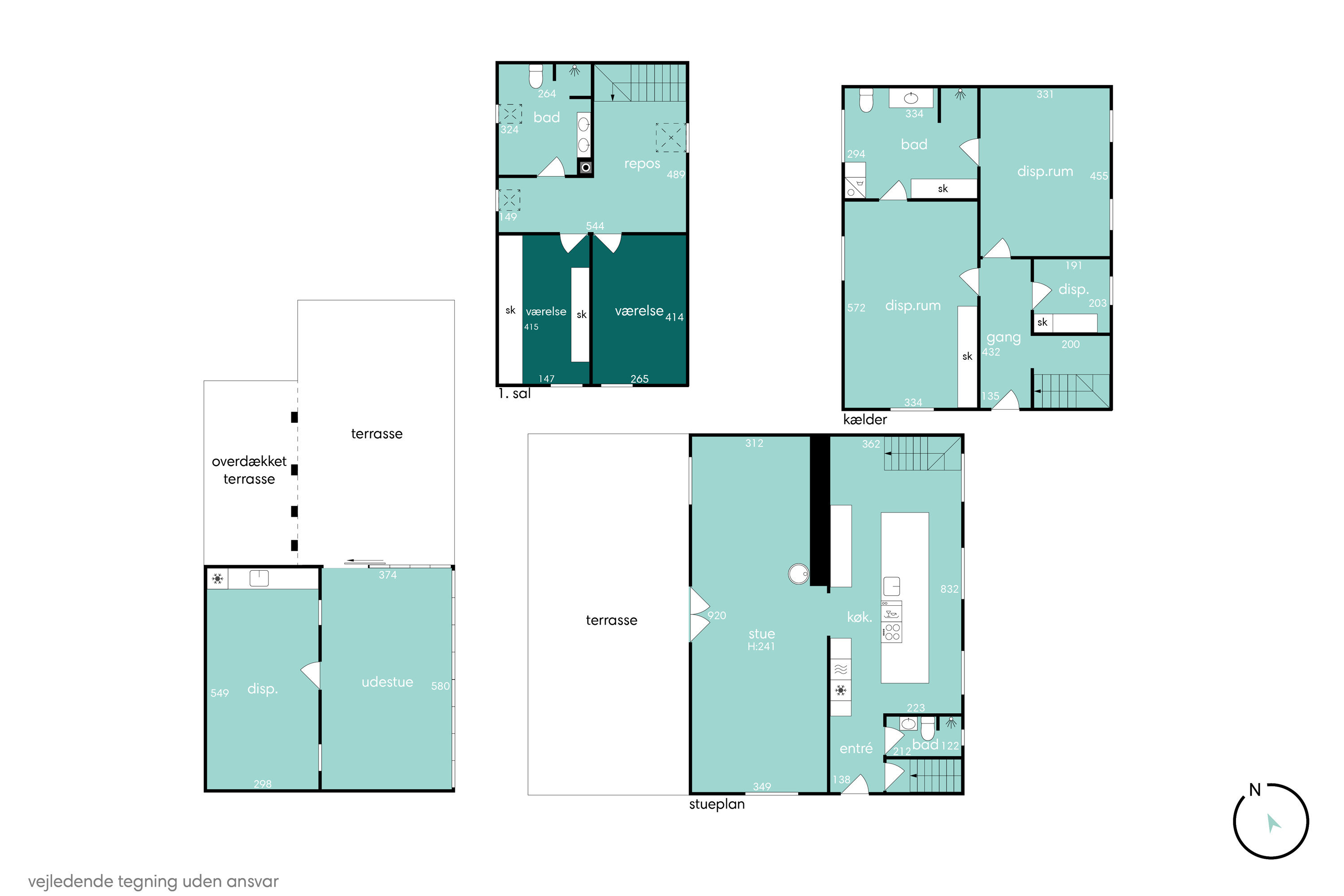 Plantegninger billede af Abildgårdsvej 29, 9900 Frederikshavn