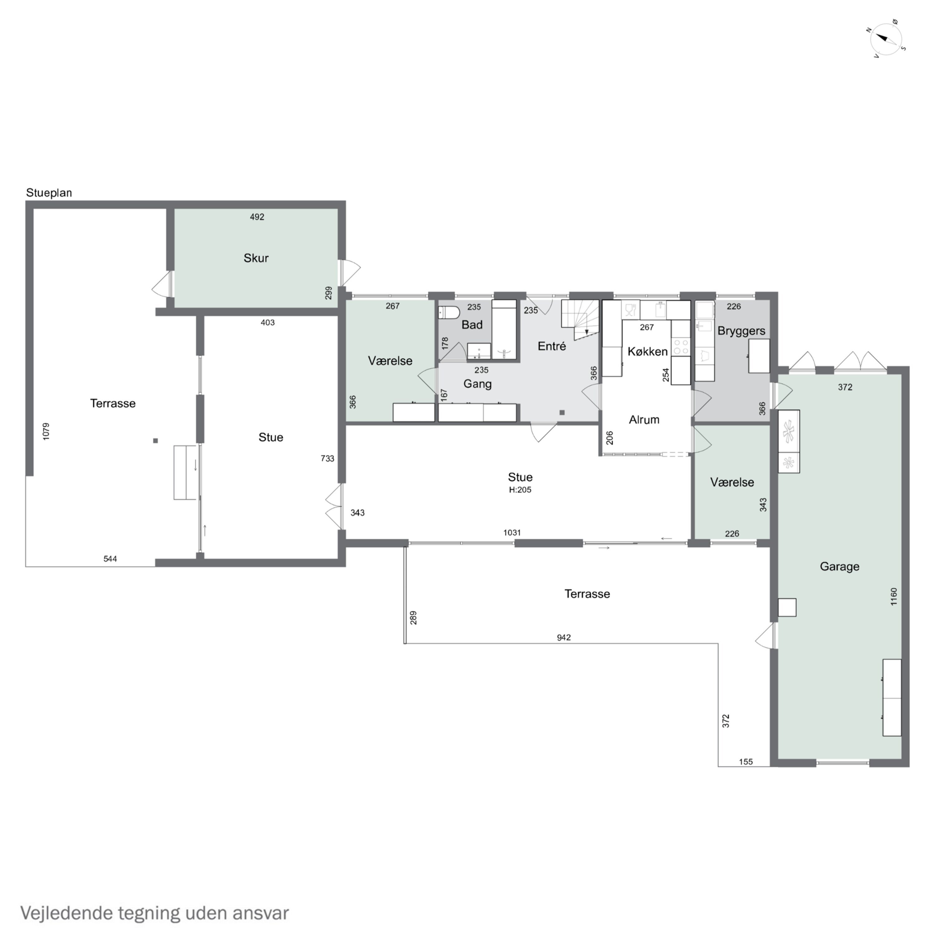 Plantegninger billede af Kildegårdsvej 189, 5240 Odense NØ