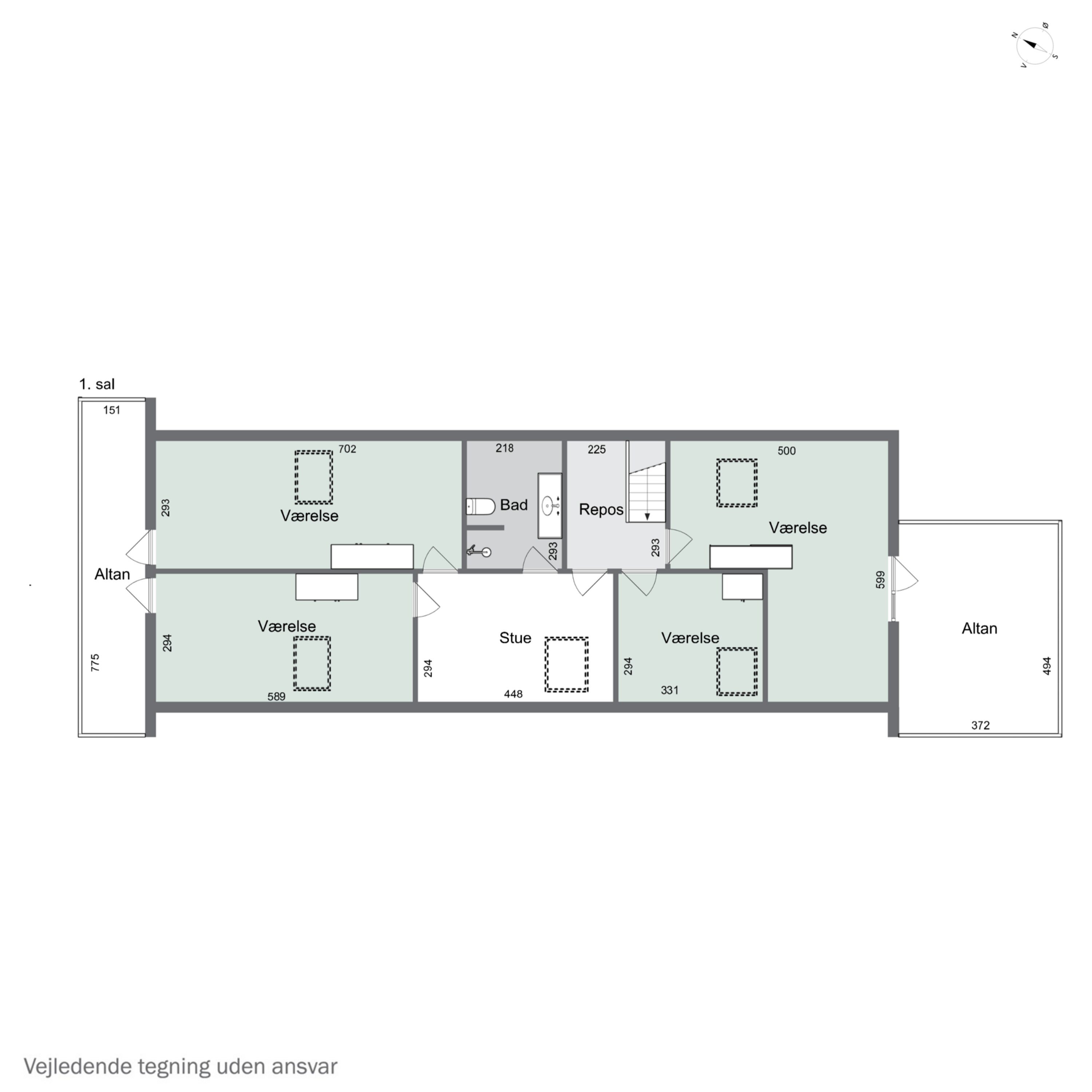 Plantegninger billede af Kildegårdsvej 189, 5240 Odense NØ