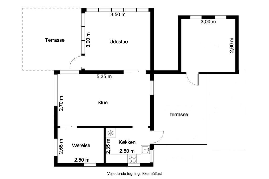 Plantegninger billede af Hf. Rågårdskær 76, 2791 Dragør