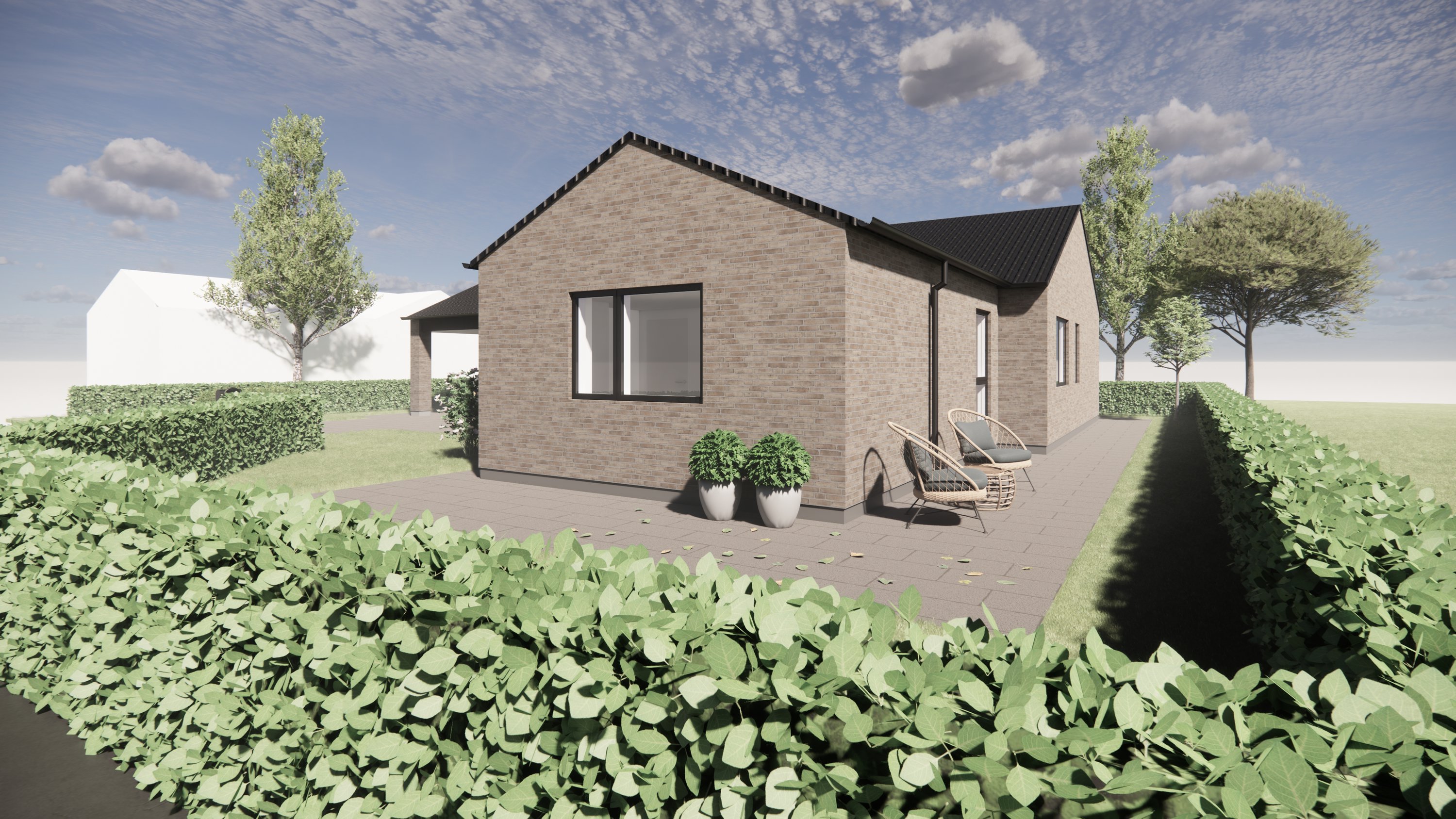 Fremhævet  billede i fuldskærmstilstand. Billede af Råbukken 26, Halgårde, 7500 Holstebro