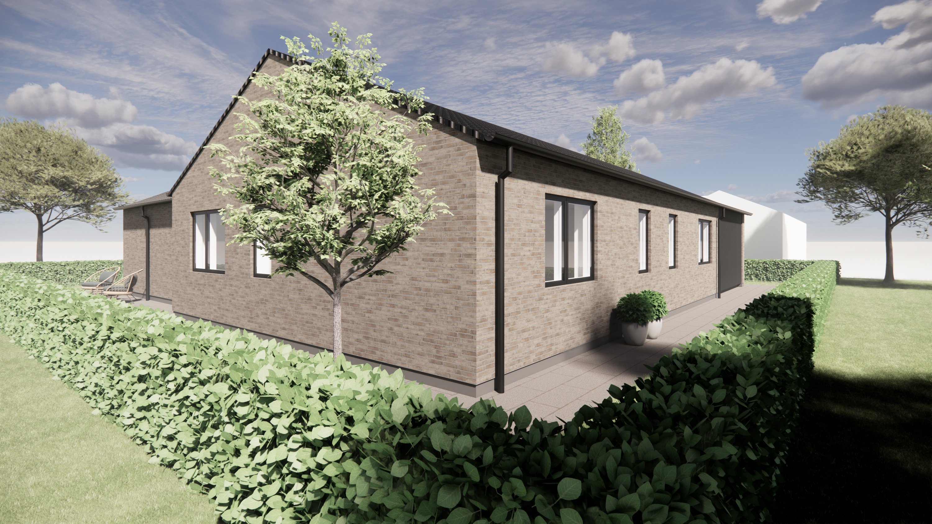 Fremhævet  billede i fuldskærmstilstand. Billede af Råbukken 26, Halgårde, 7500 Holstebro