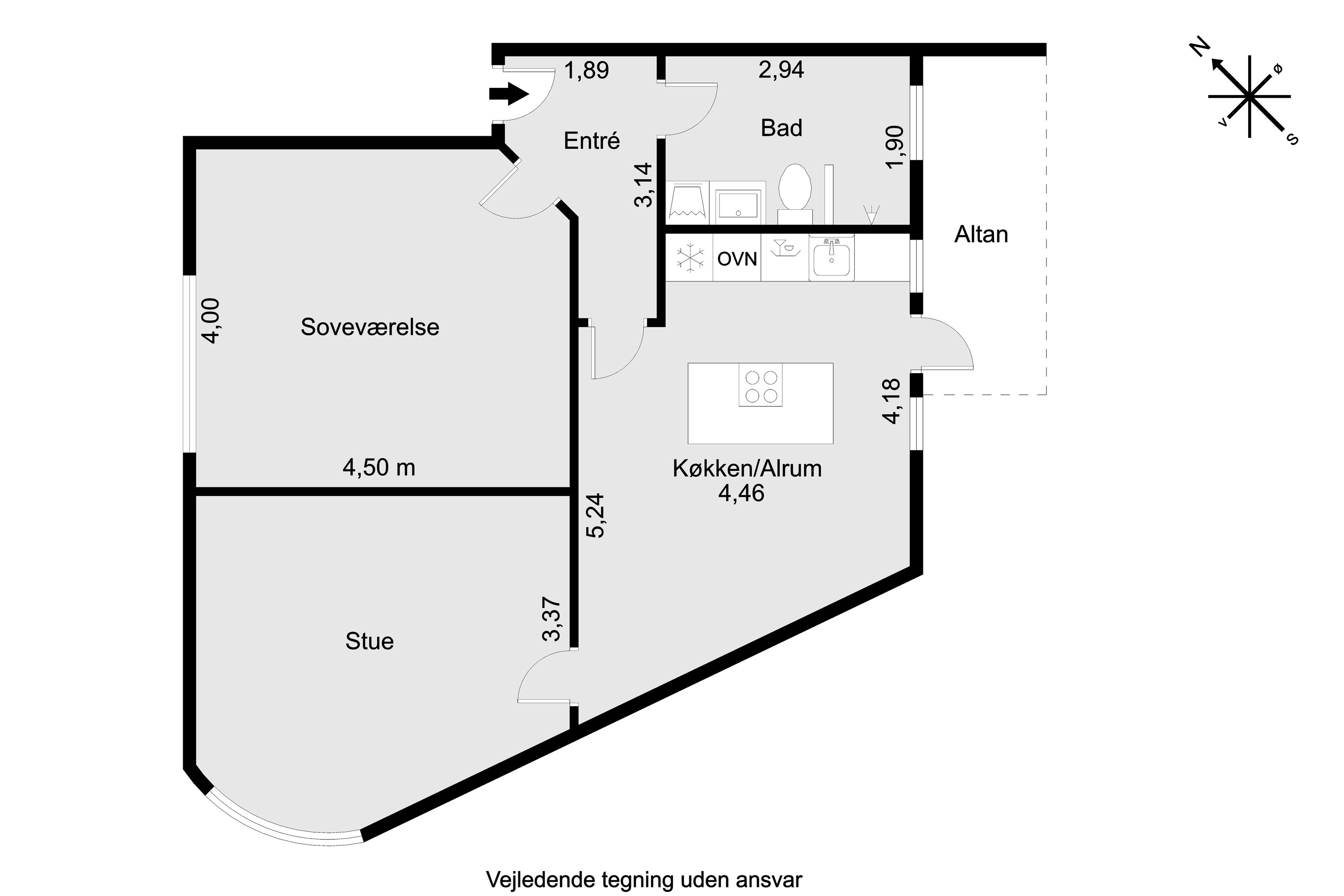 Plantegninger billede af Silkeborgvej 319B, 2., 8230 Åbyhøj