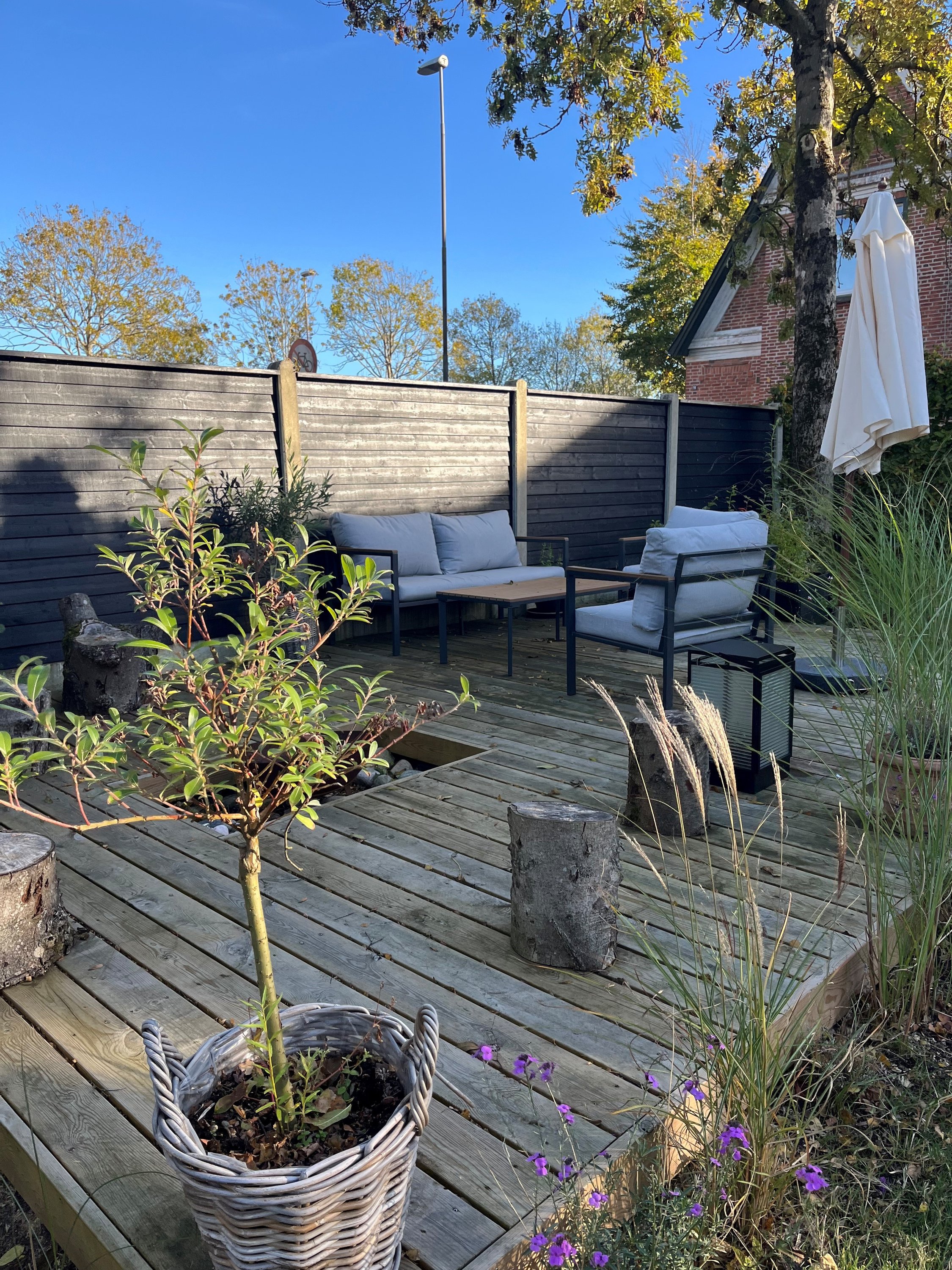 Fremhævet terrasse billede i fuldskærmstilstand. Billede af Tangsvej 5, 7500 Holstebro