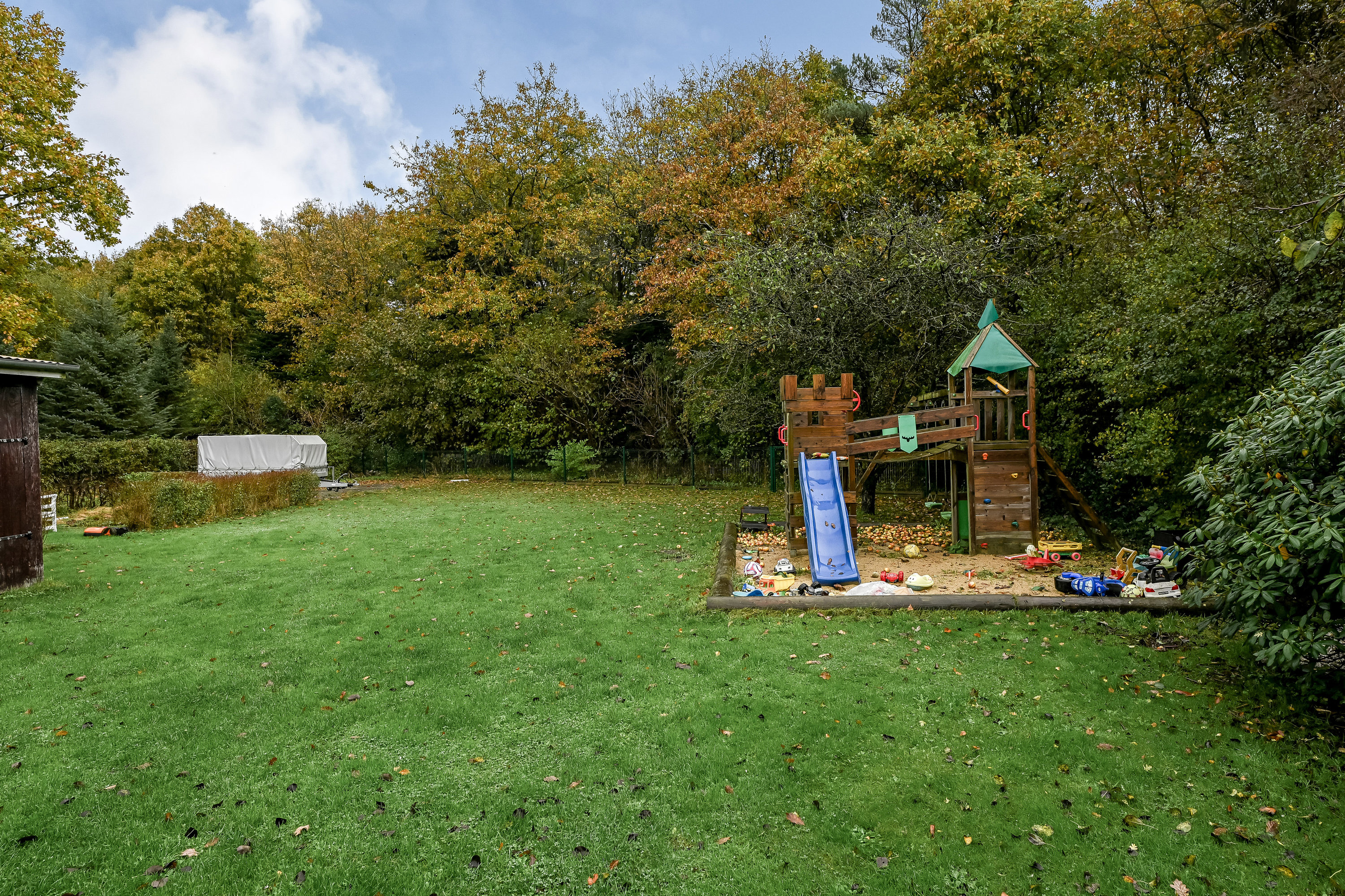 Fremhævet have billede i fuldskærmstilstand. Billede af Engvangen 33, Stend-Krogag, 7200 Grindsted