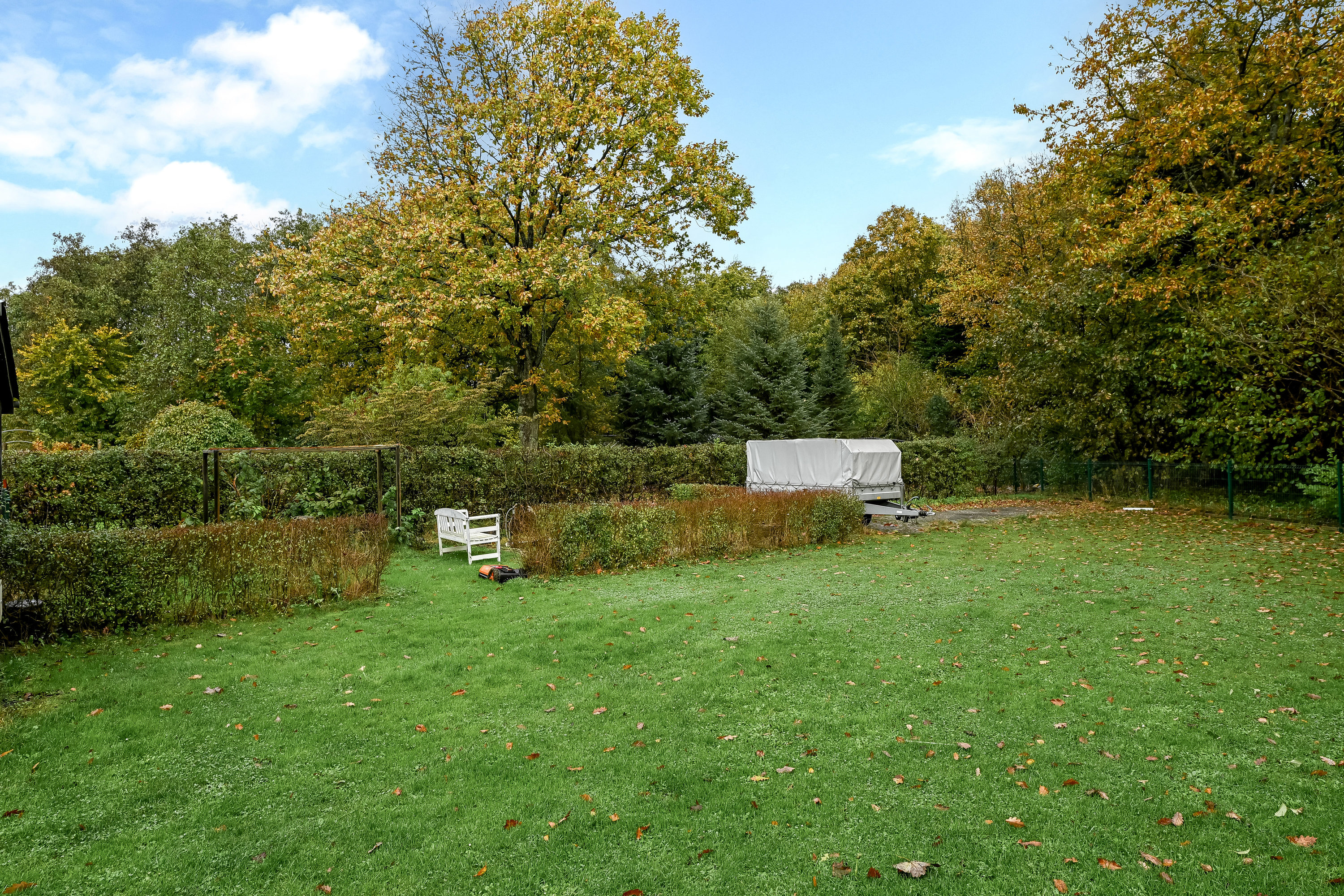 Fremhævet have billede i fuldskærmstilstand. Billede af Engvangen 33, Stend-Krogag, 7200 Grindsted