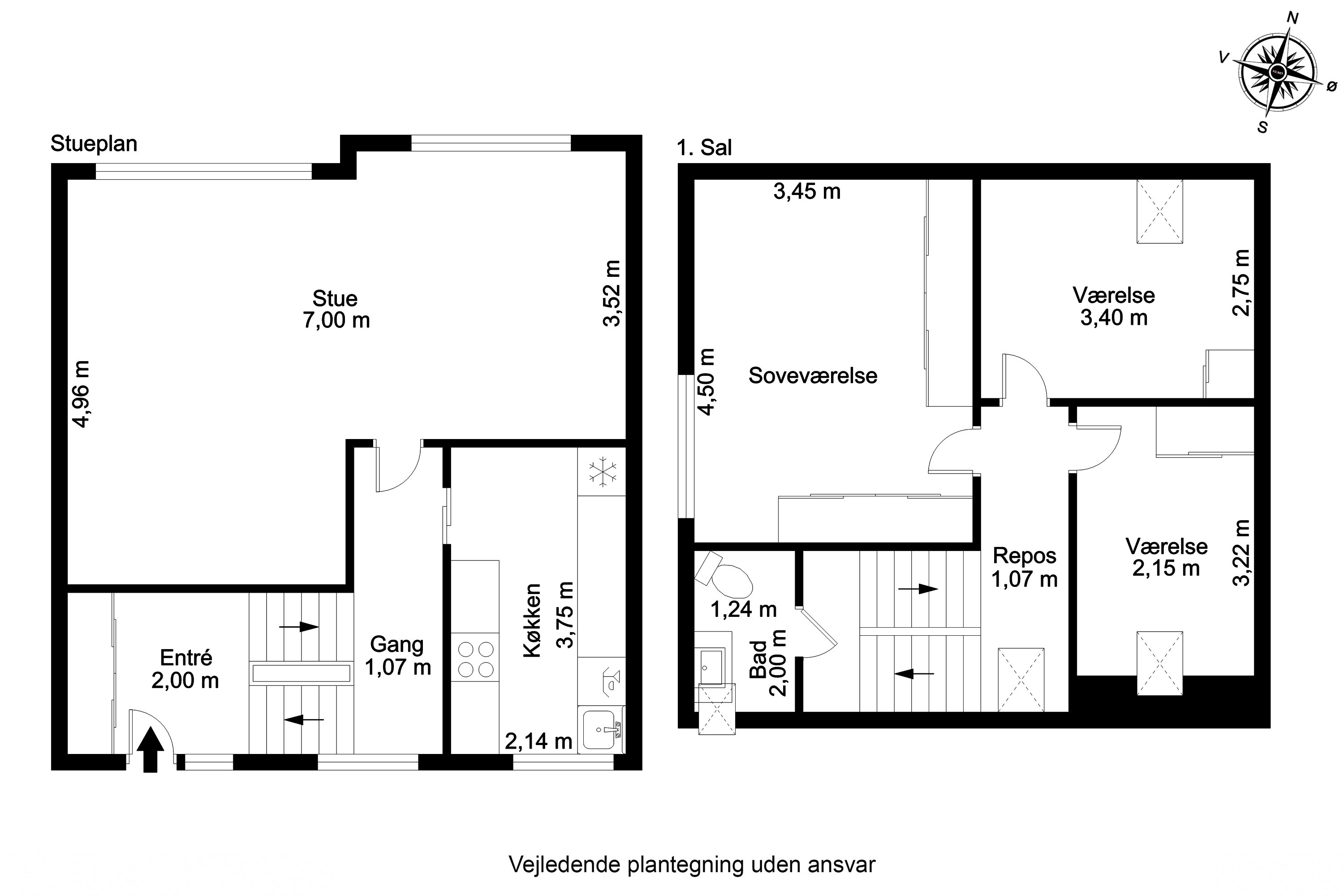 Plantegninger billede af Eckersbergsvej 26, 5230 Odense M