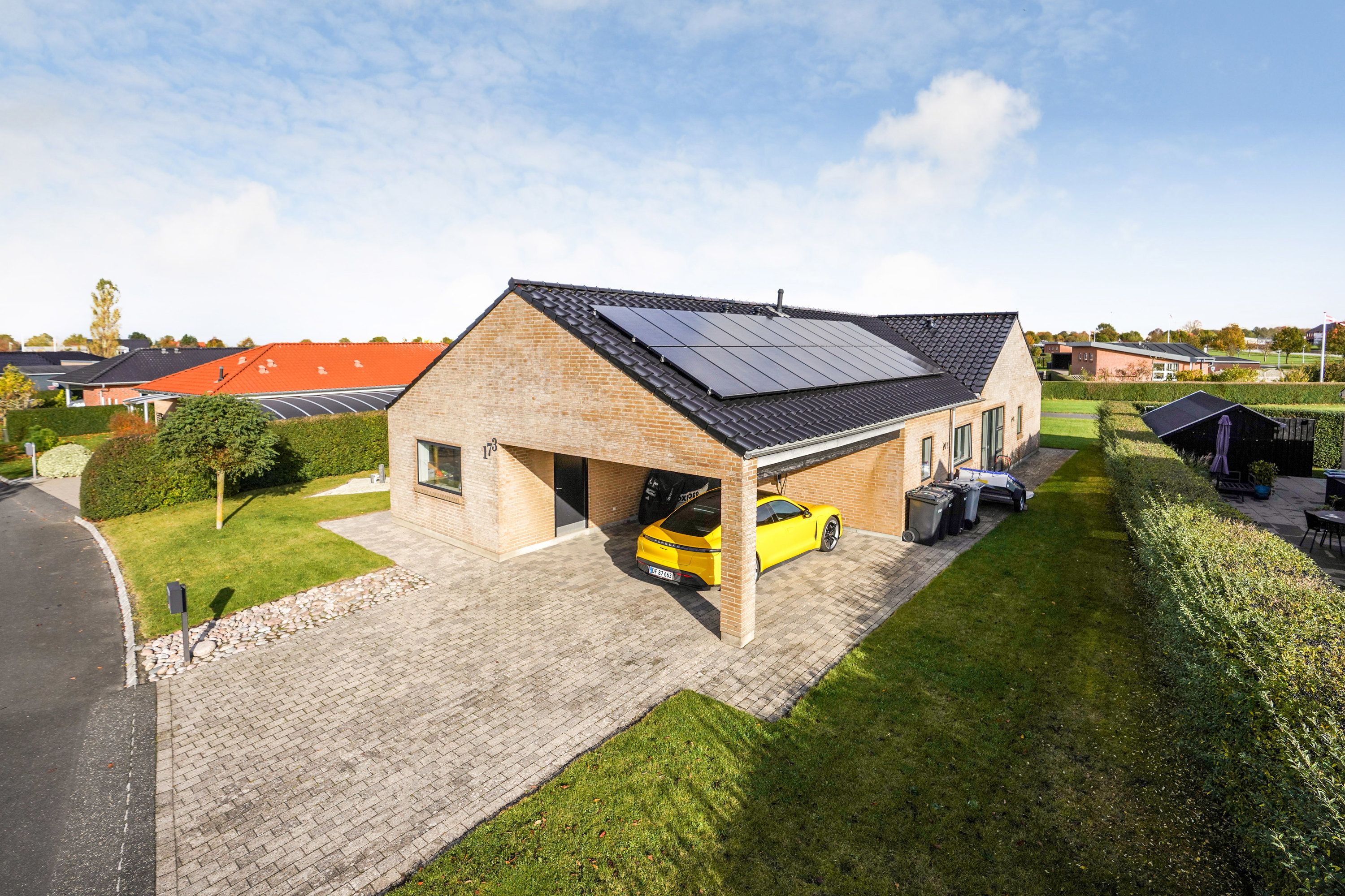 Fremhævet ejendommen billede i fuldskærmstilstand. Billede af Rømøvænget 173, 5500 Middelfart