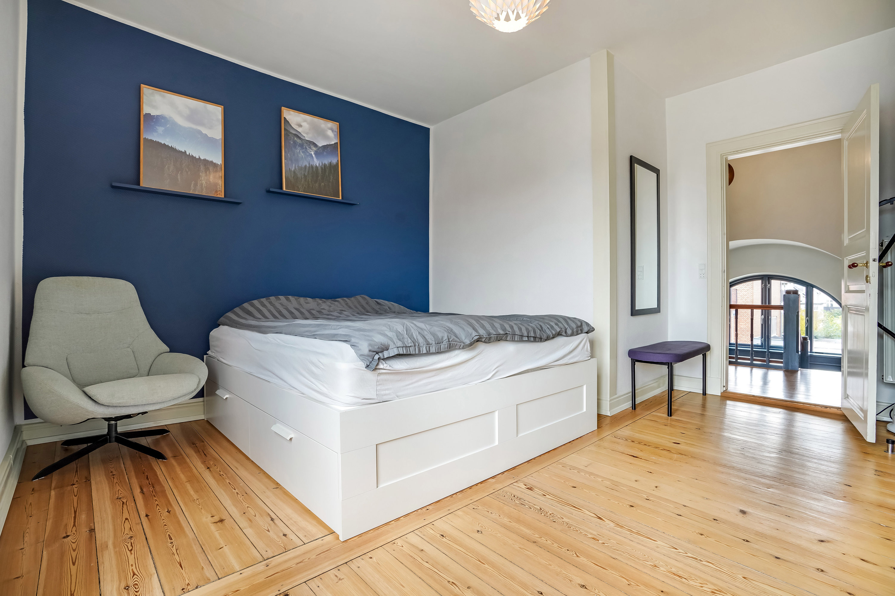 Fremhævet værelse billede i fuldskærmstilstand. Billede af Finsens Allé 1, 5230 Odense M