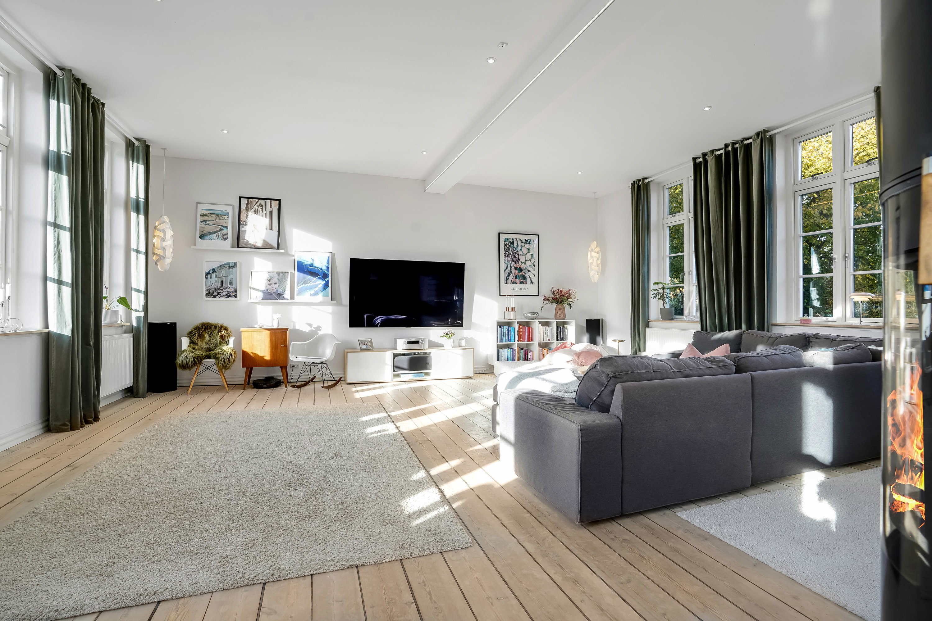 Fremhævet stue billede i fuldskærmstilstand. Billede af Ryttergade 4, Brylle, 5690 Tommerup