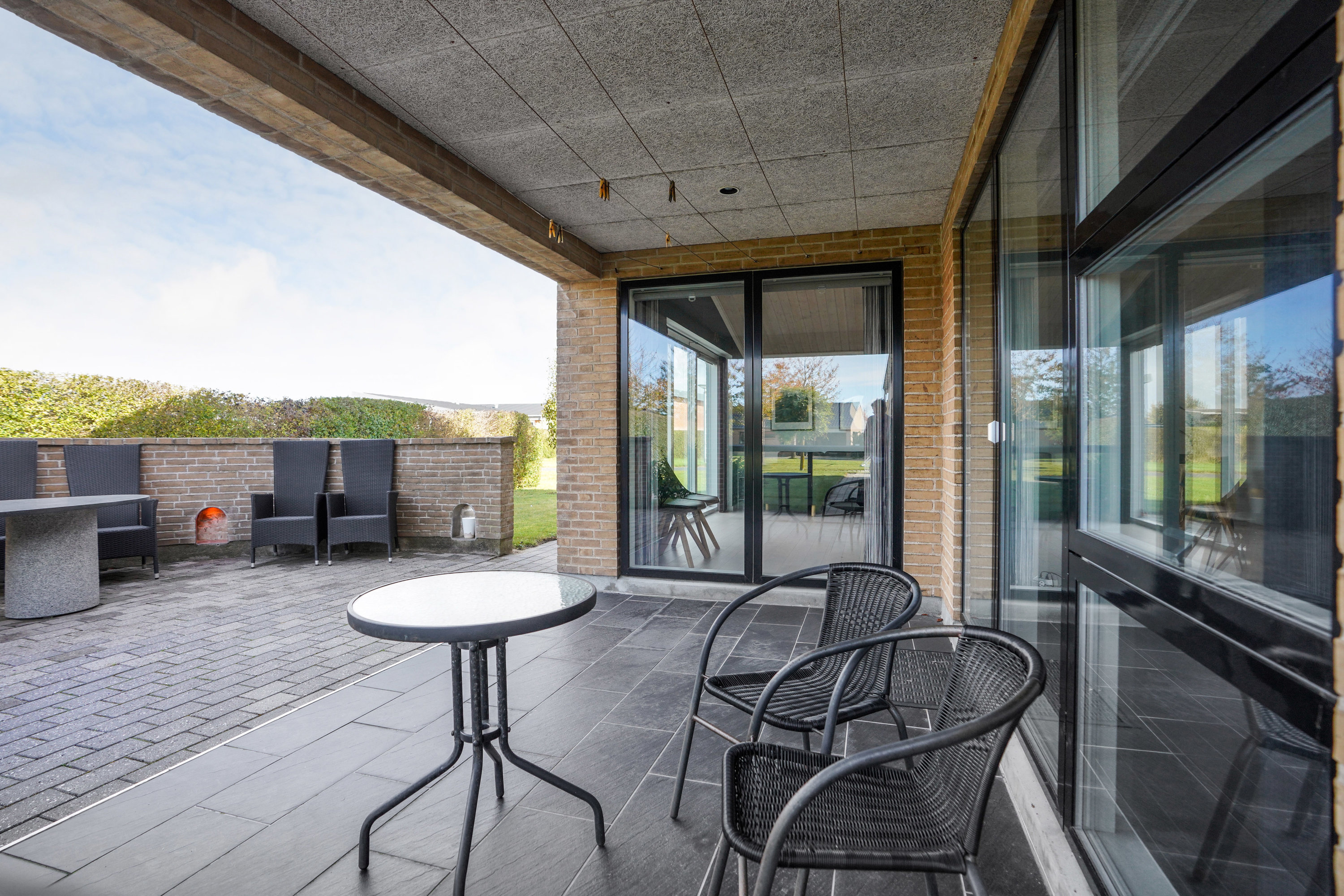 Fremhævet terrasse billede i fuldskærmstilstand. Billede af Rømøvænget 173, 5500 Middelfart