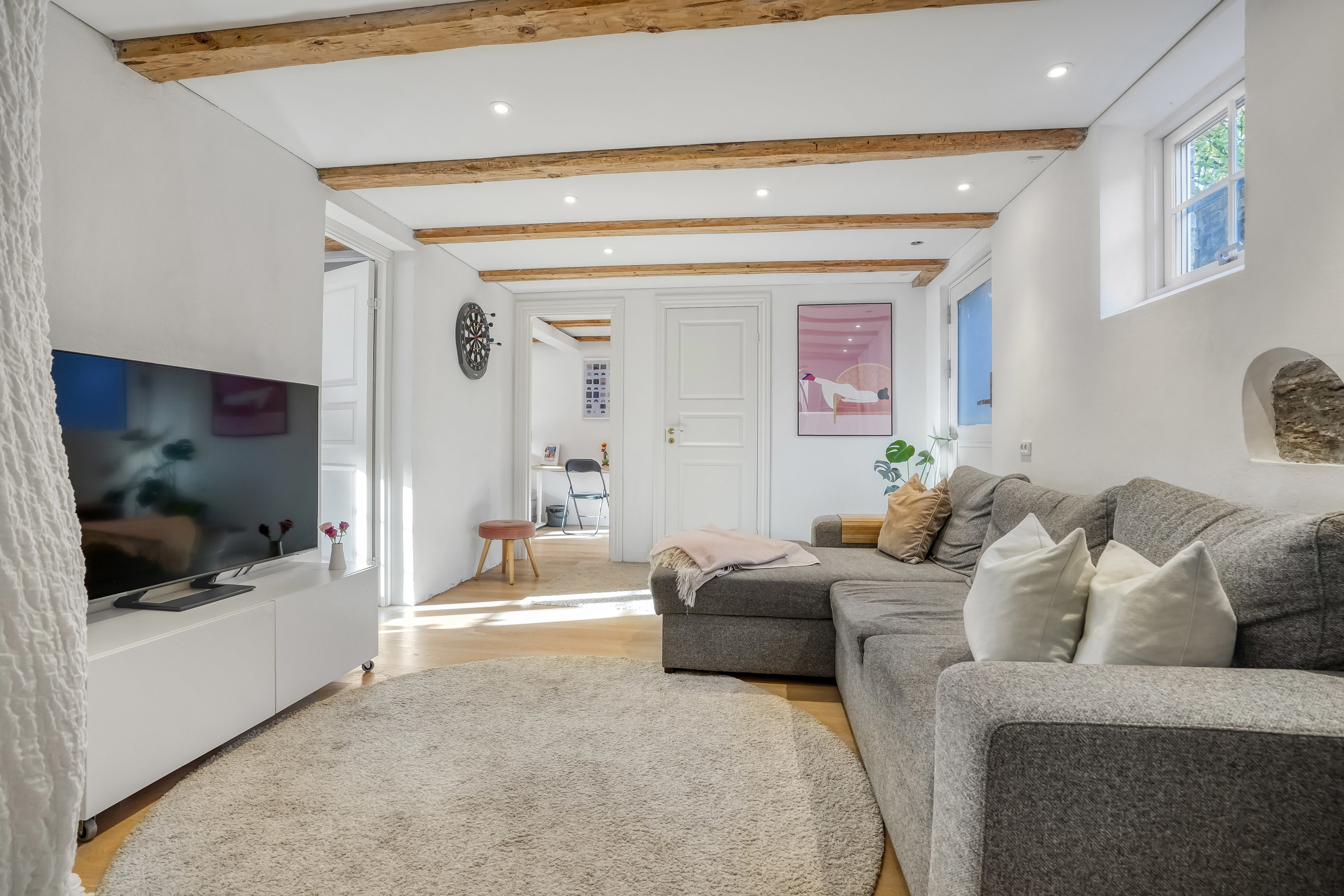 Fremhævet stue billede i fuldskærmstilstand. Billede af Ryttergade 4, Brylle, 5690 Tommerup