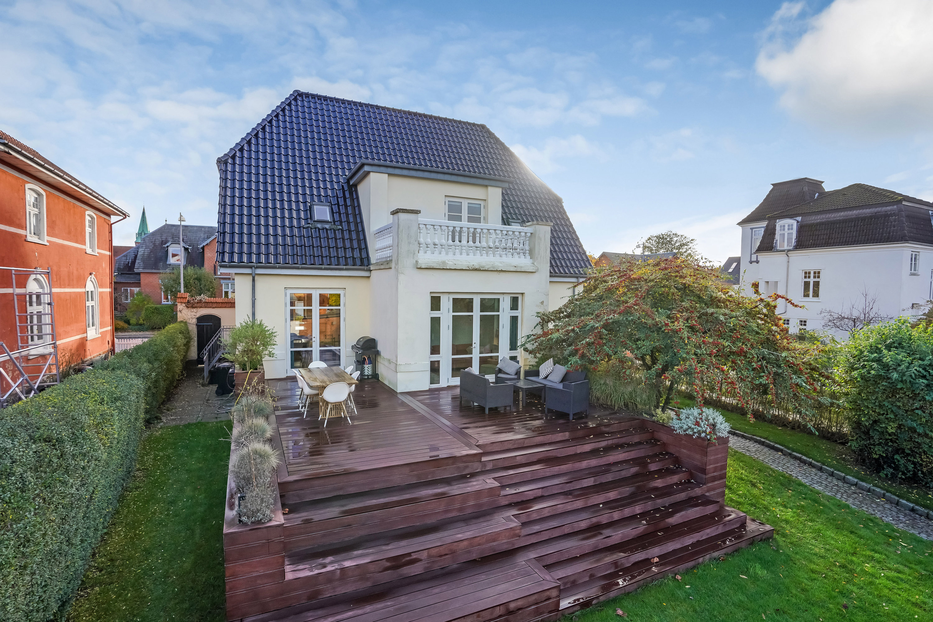 Fremhævet ejendommen billede i fuldskærmstilstand. Billede af Finsens Allé 1, 5230 Odense M