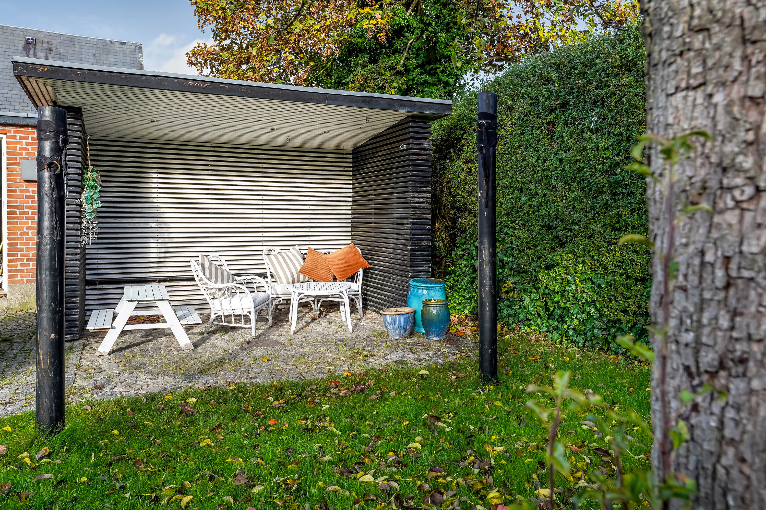 Fremhævet terrasse billede i fuldskærmstilstand. Billede af Finsens Allé 1, 5230 Odense M