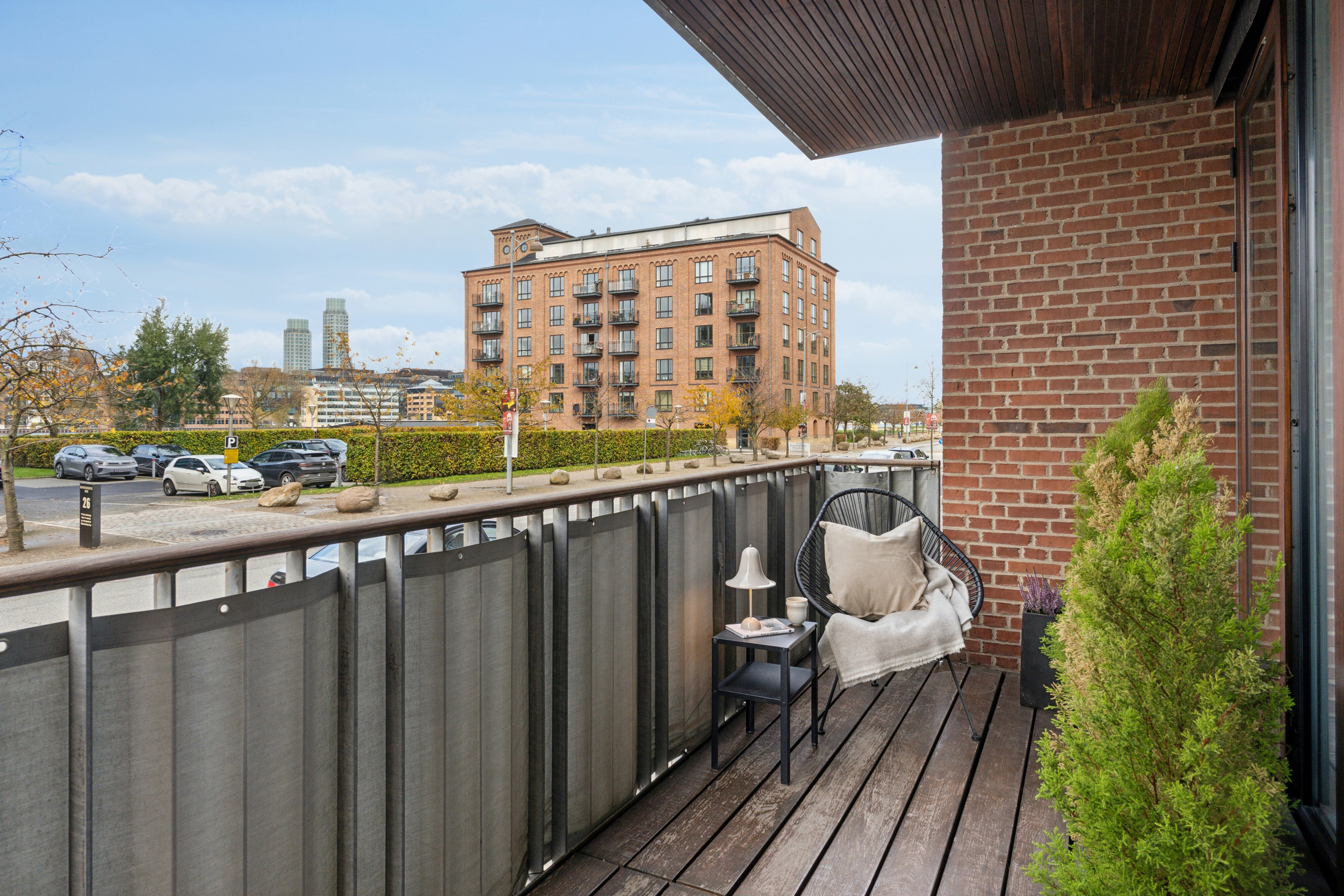 Fremhævet altan billede i fuldskærmstilstand. Billede af Islands Brygge 63C, st.. th., 2300 København S