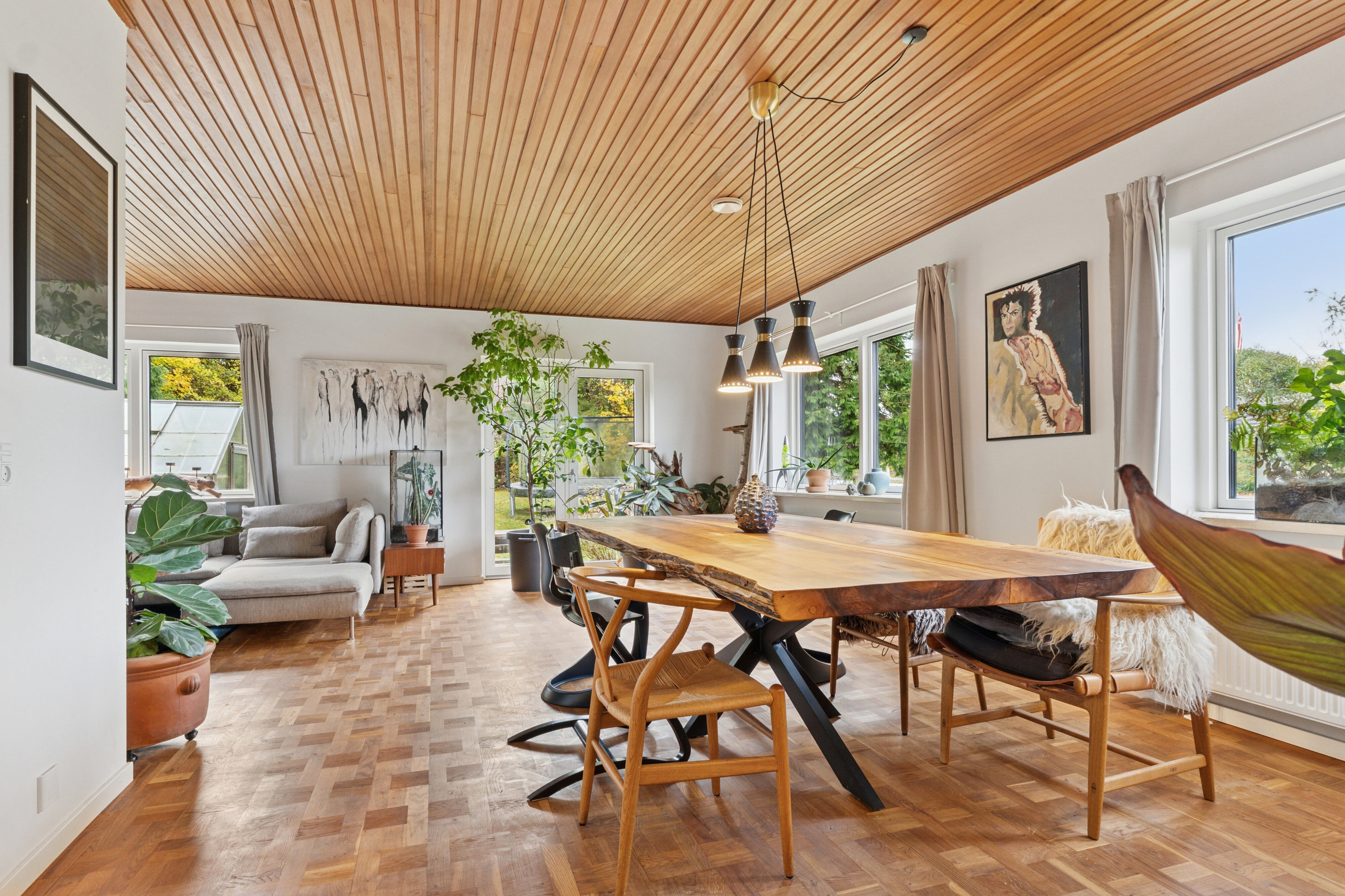 Fremhævet spisestue billede i fuldskærmstilstand. Billede af Korup Tværvej 1A, Korup, 5210 Odense NV